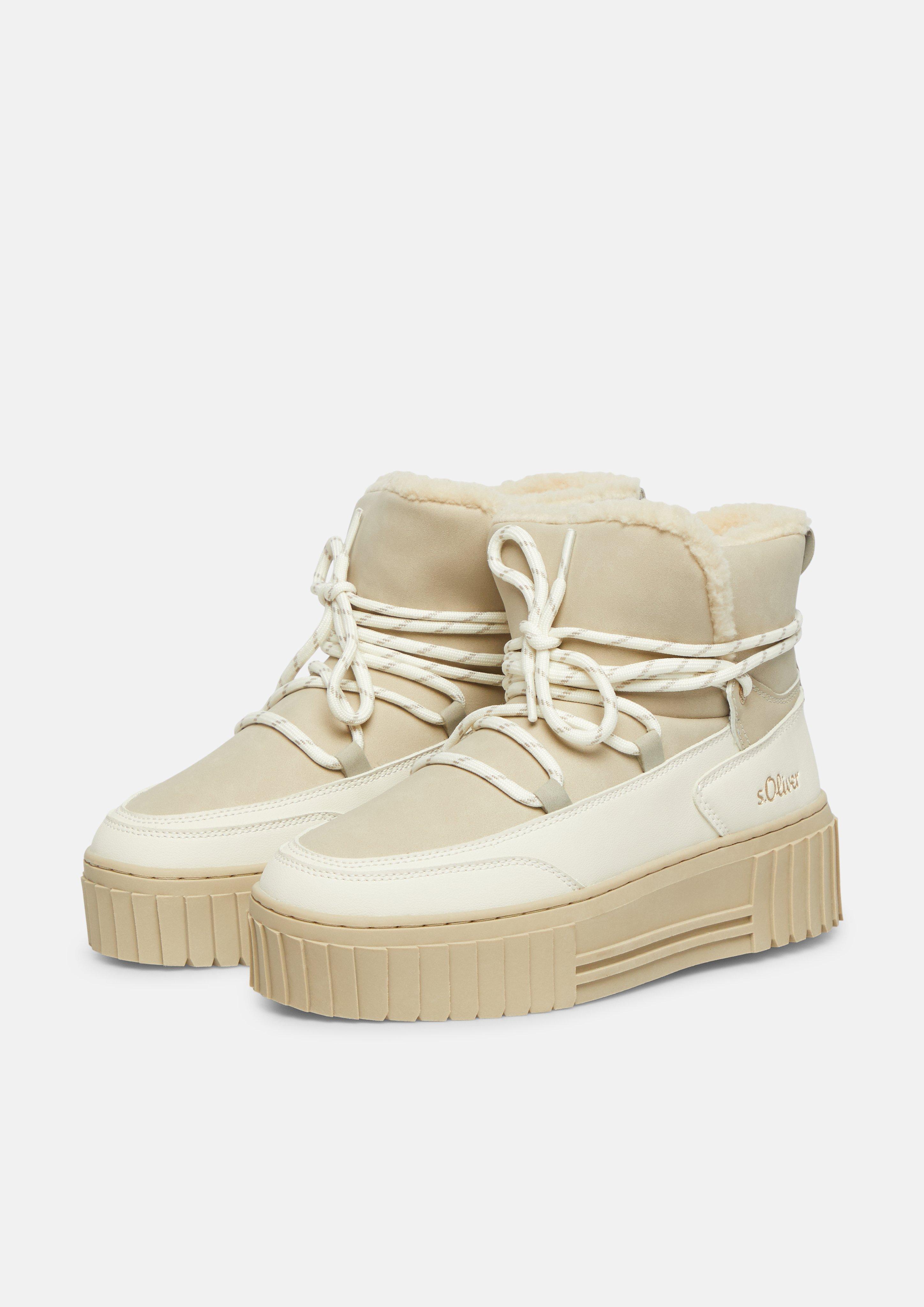 Femmes Bottes en beige de s.Oliver