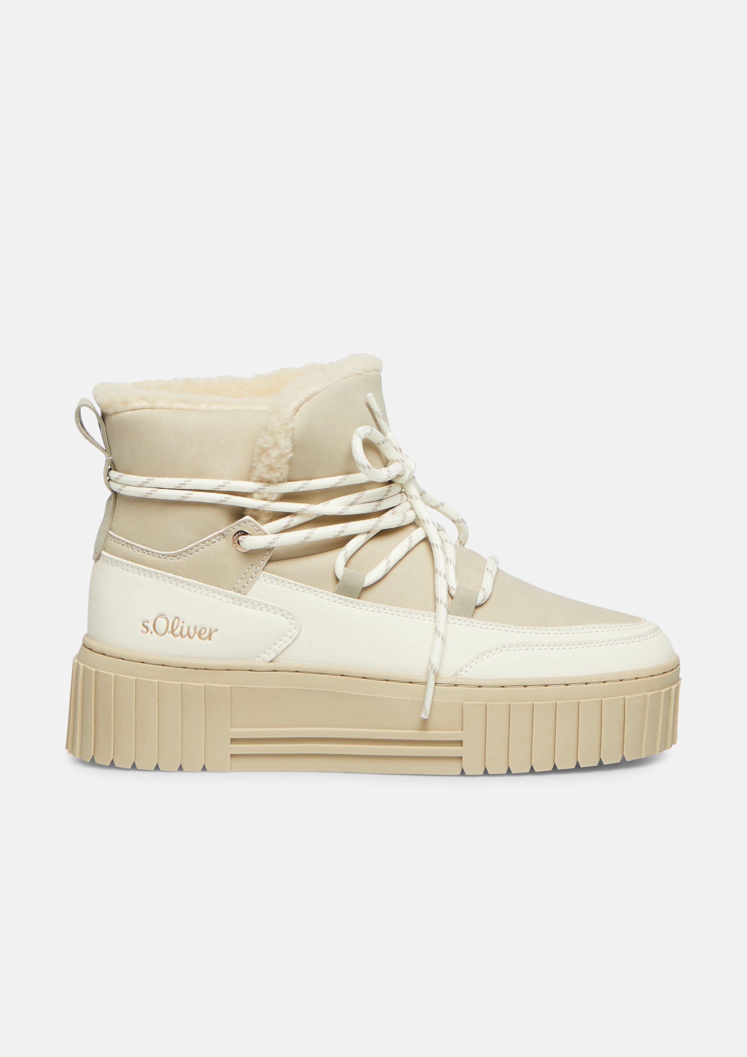 Bottes en beige de s.Oliver