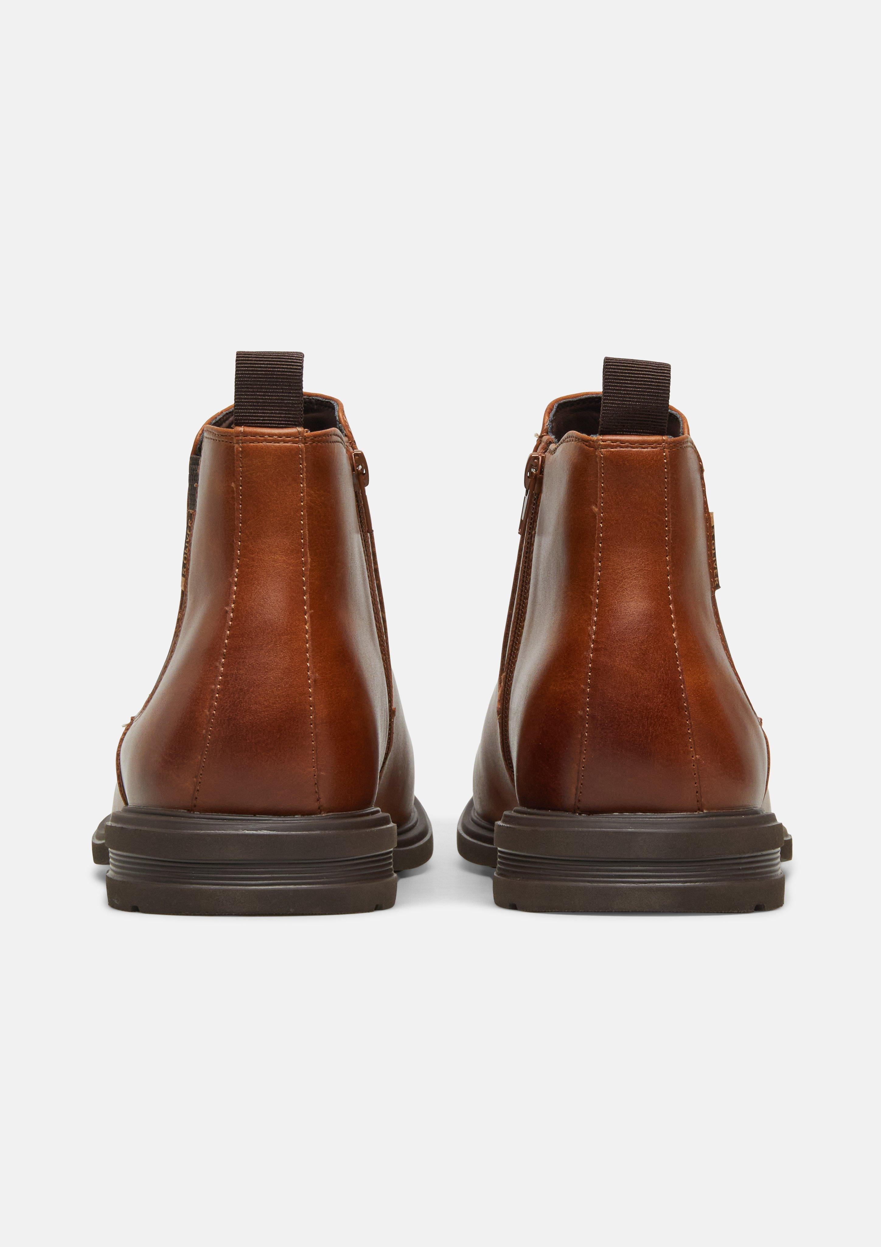 Hommes Bottines Chelsea en brun de s.Oliver