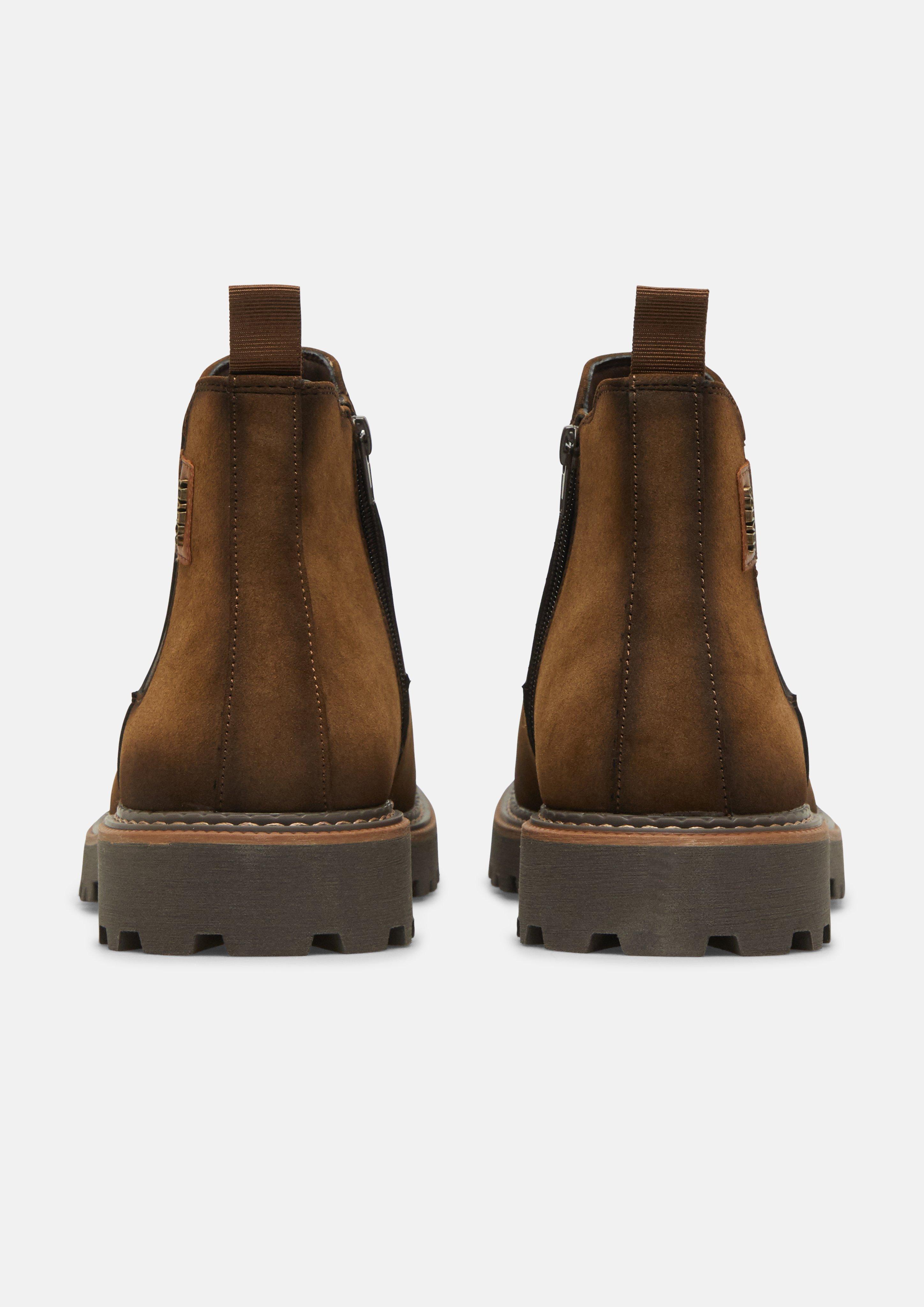 Hommes Bottines Chelsea en brun de s.Oliver