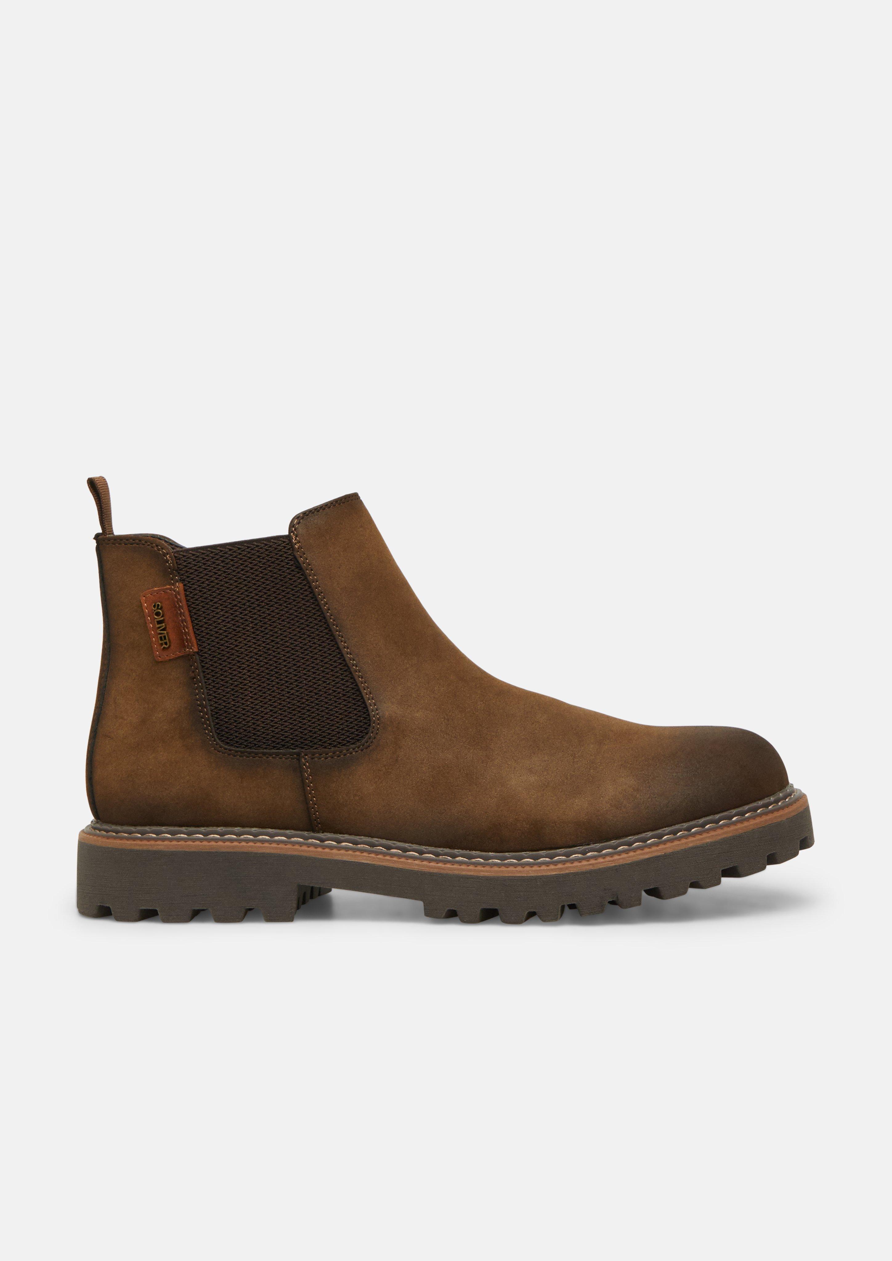 Bottines Chelsea en moka de s.Oliver