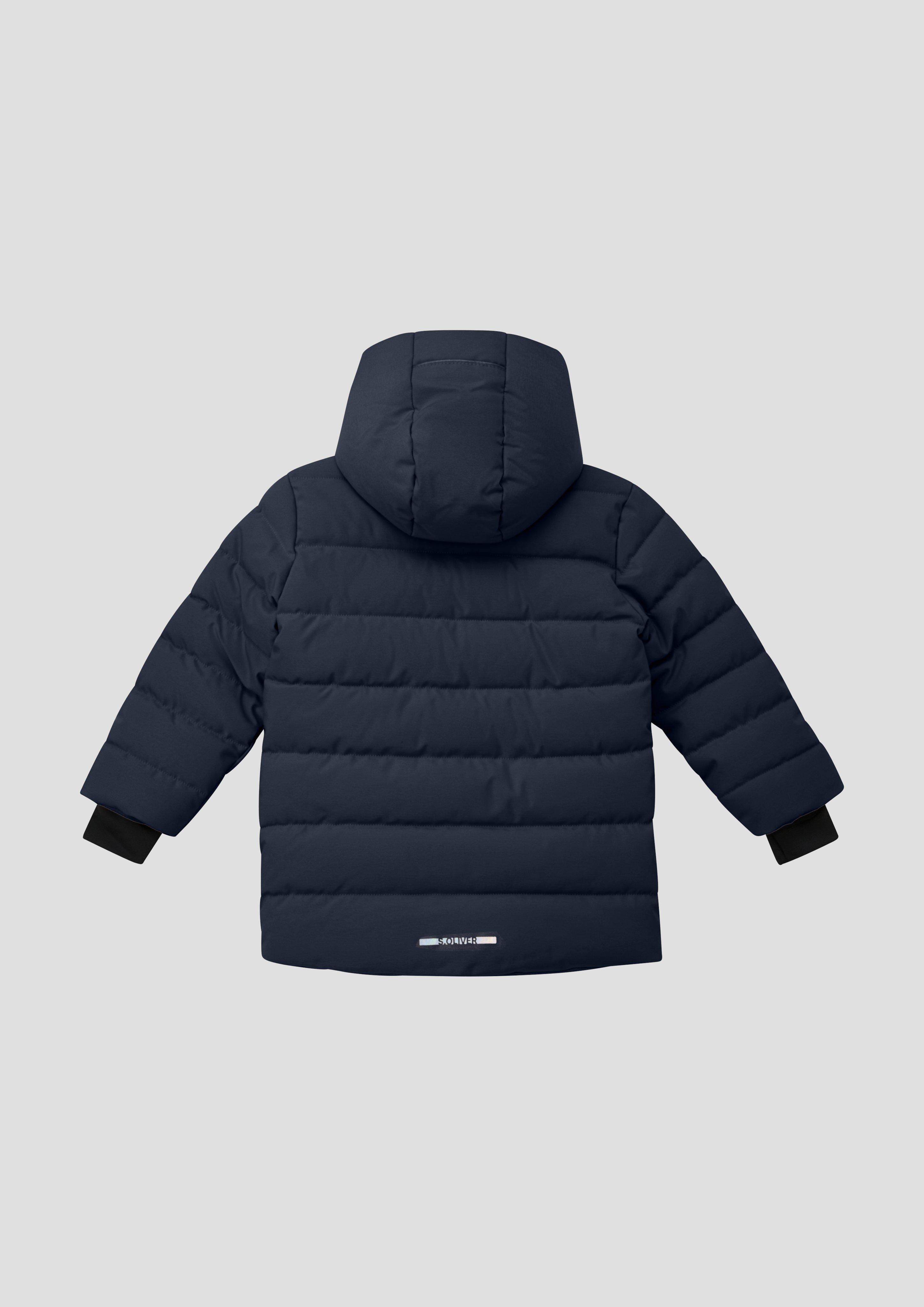 Junior Buitenjas in blauw van s.Oliver