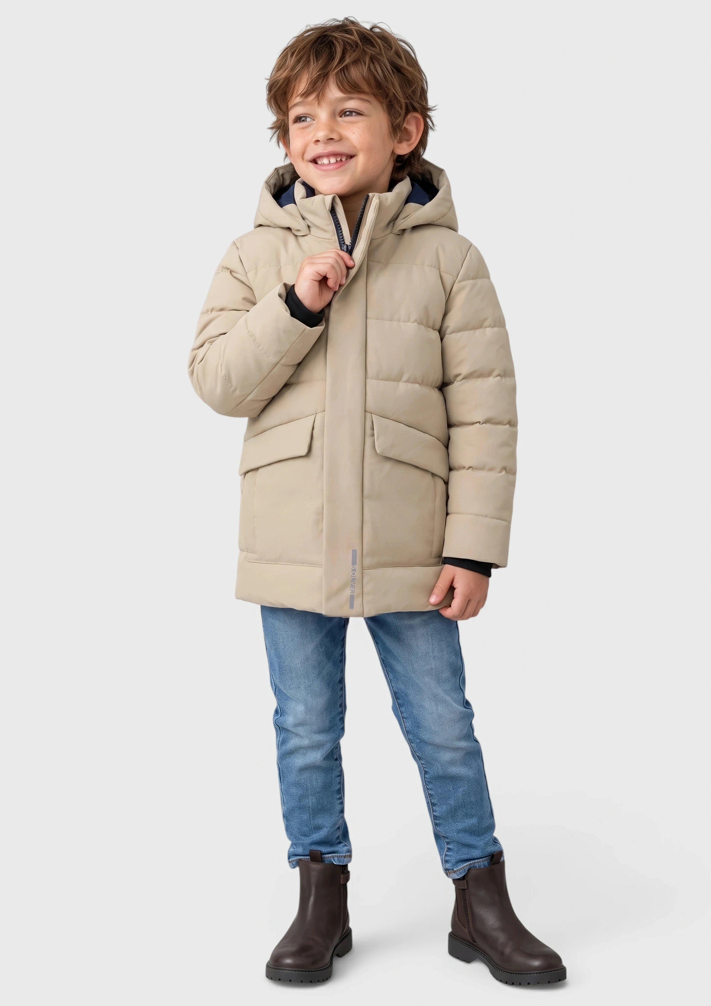 Outdoor coat in beige by s.Oliver