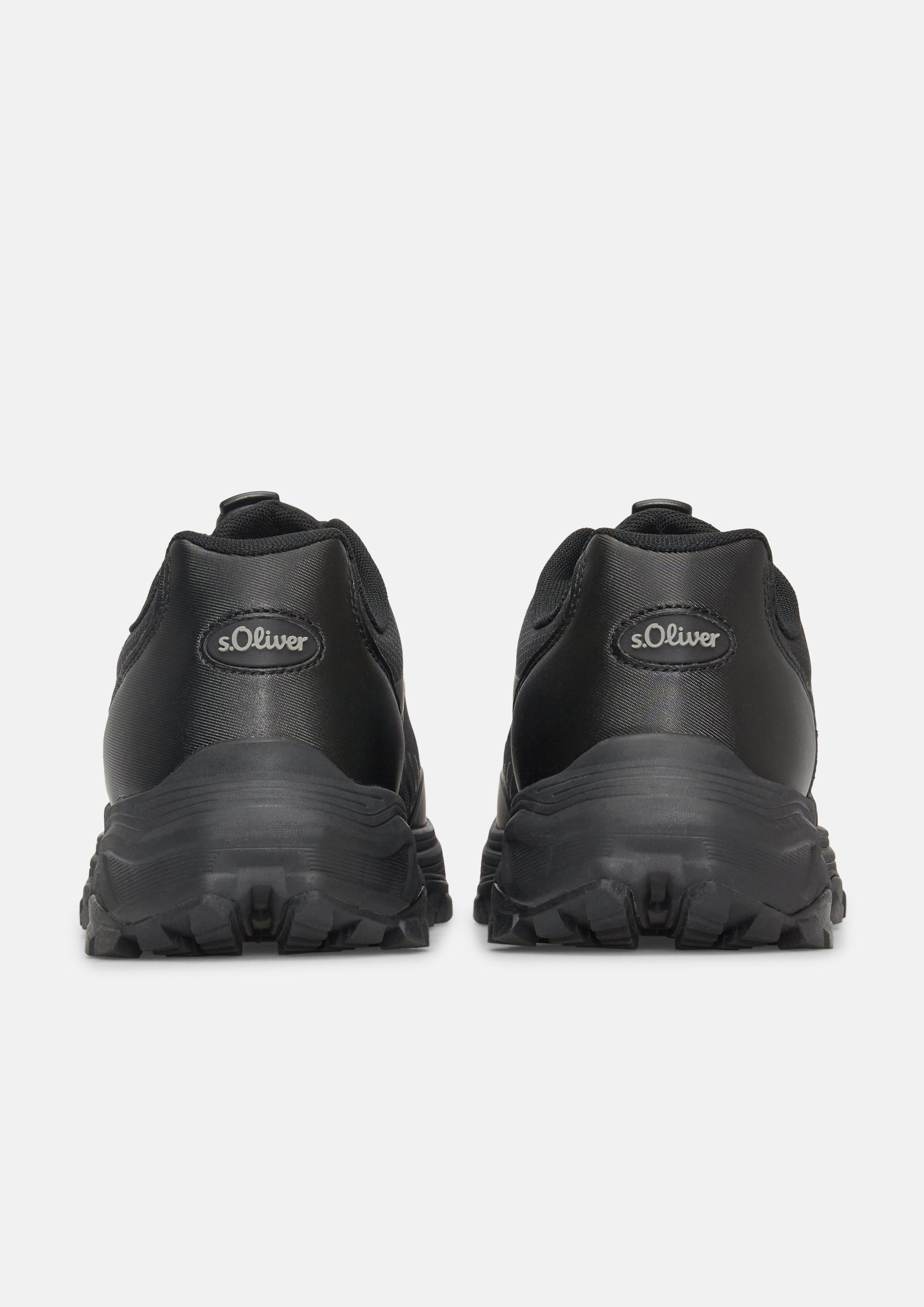 Heren Sneaker in zwart van s.Oliver
