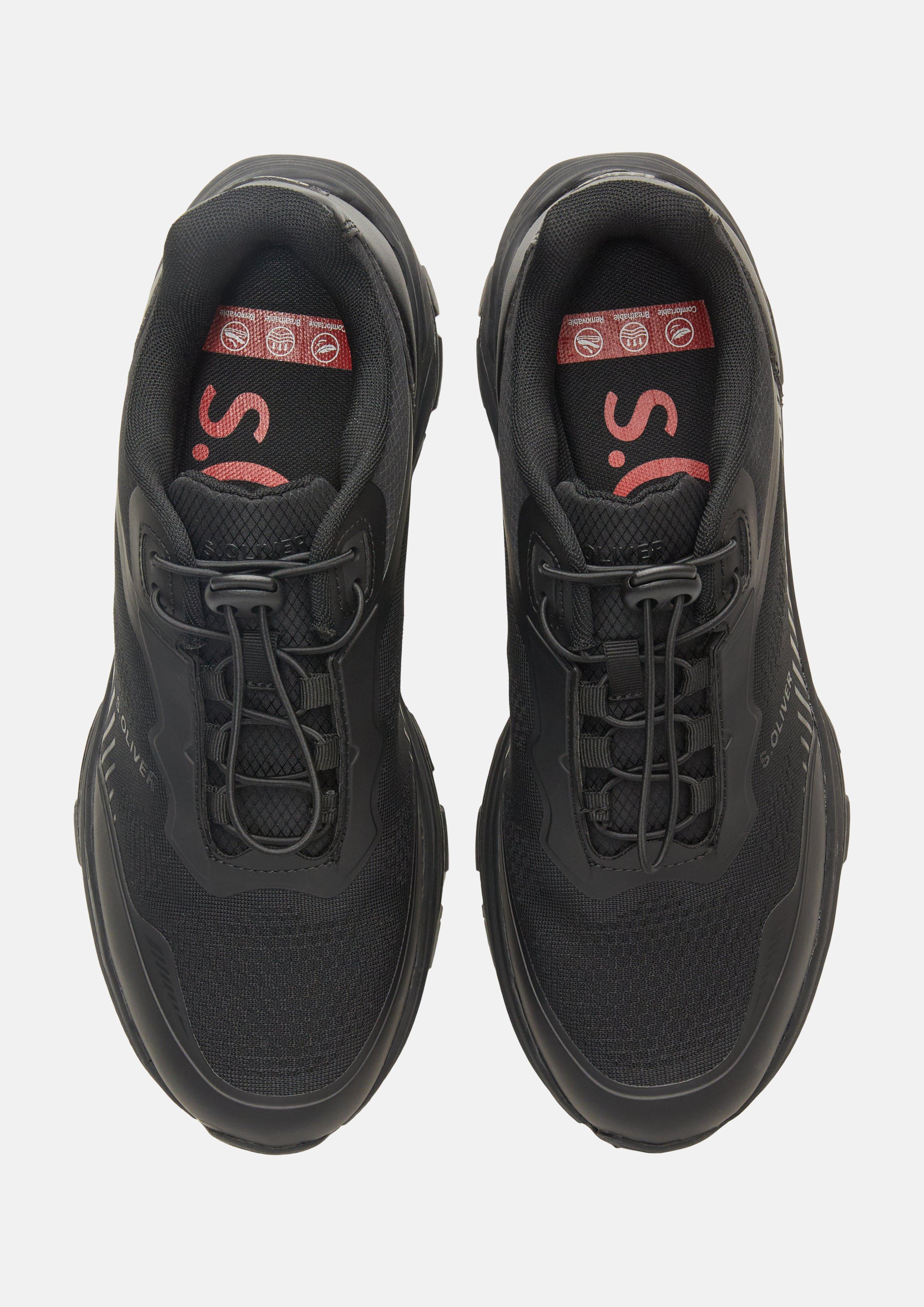 Heren Sneaker in zwart van s.Oliver