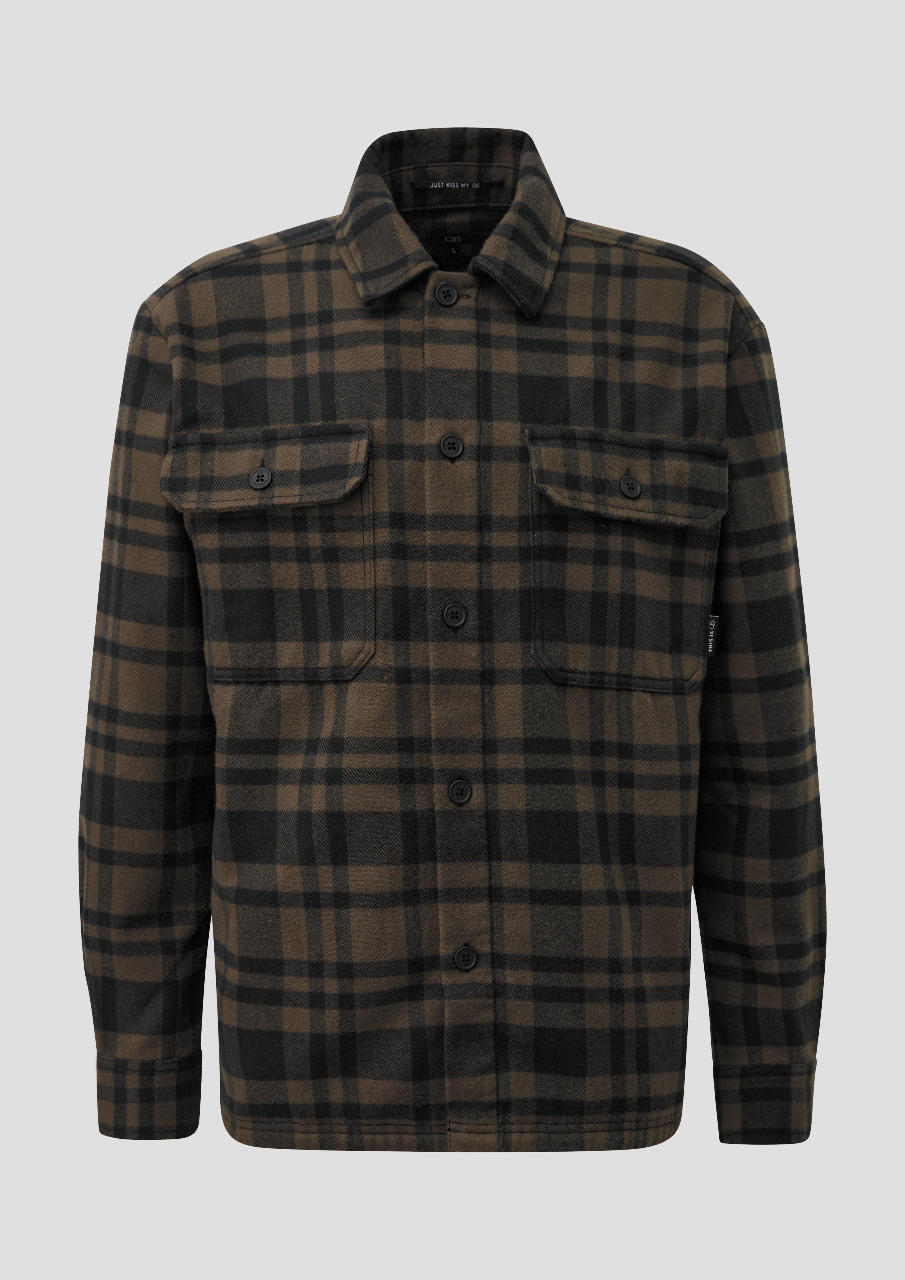 Herren Hemd in schwarz von QS