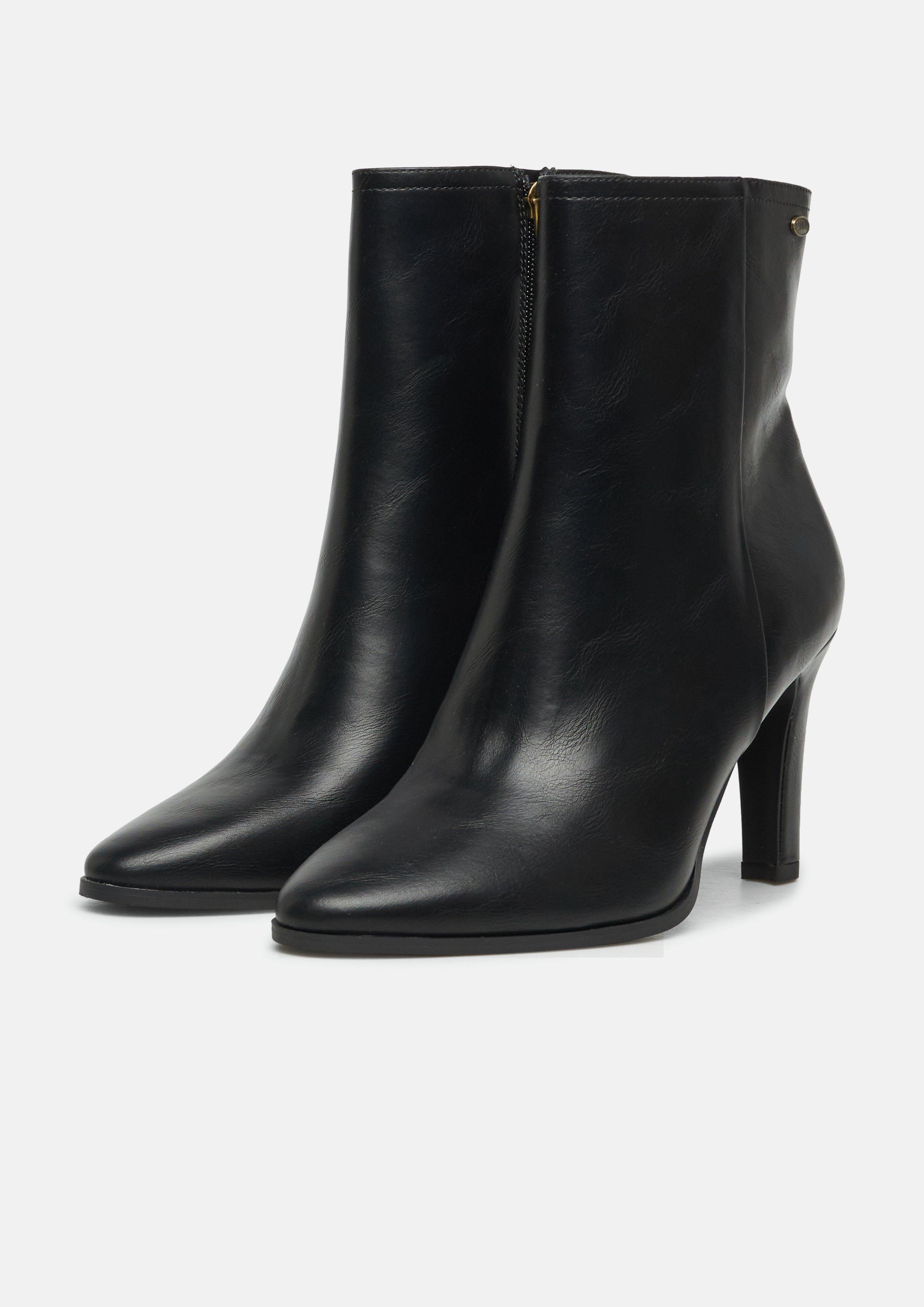 Dames Enkellaarsjes in zwart van s.Oliver BLACK LABEL