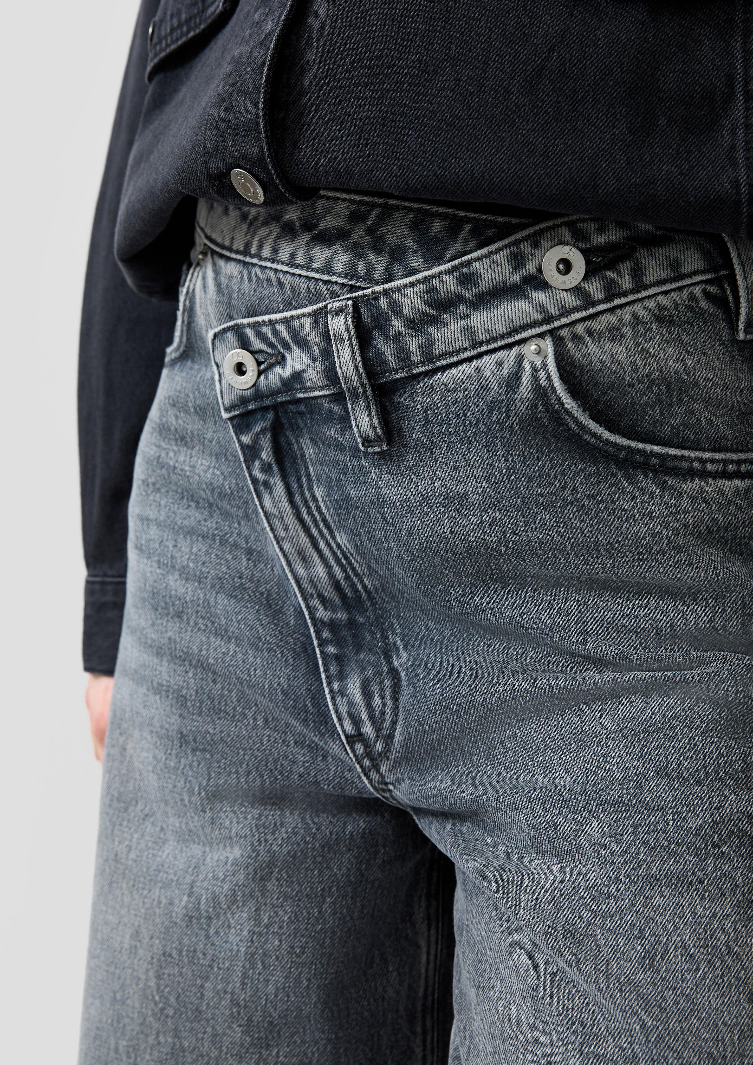 Dames Jeans in grijs van QS