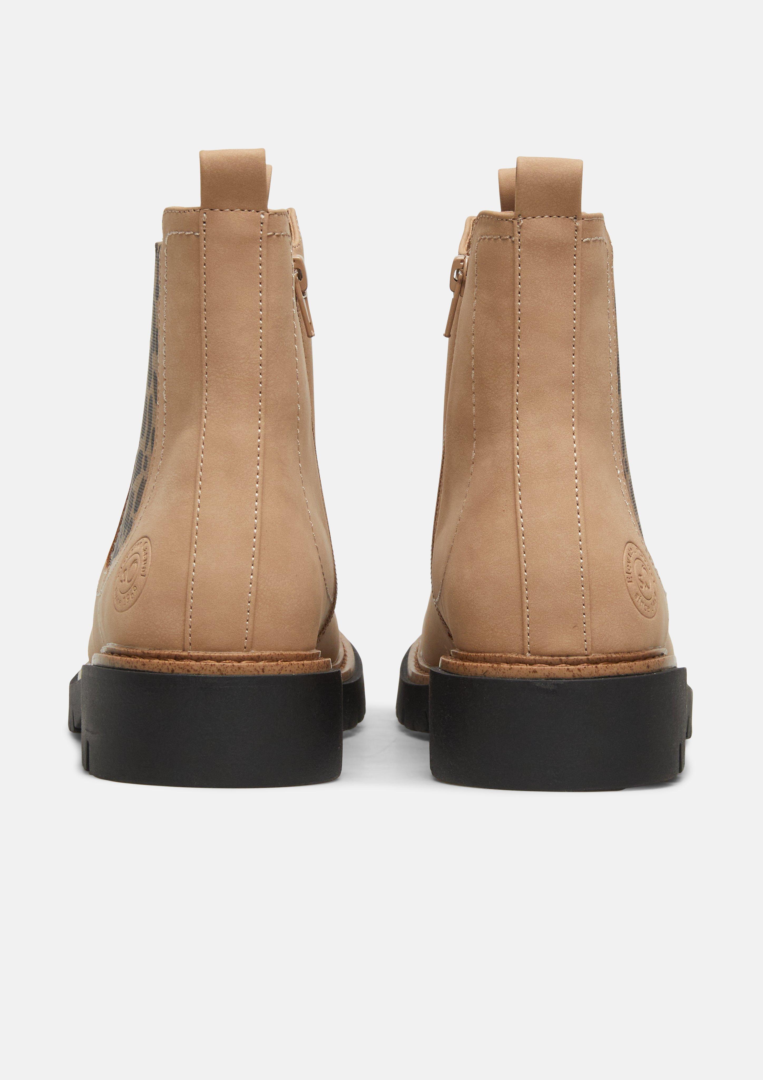 Dames Slip-on lage schoen in bruin van s.Oliver