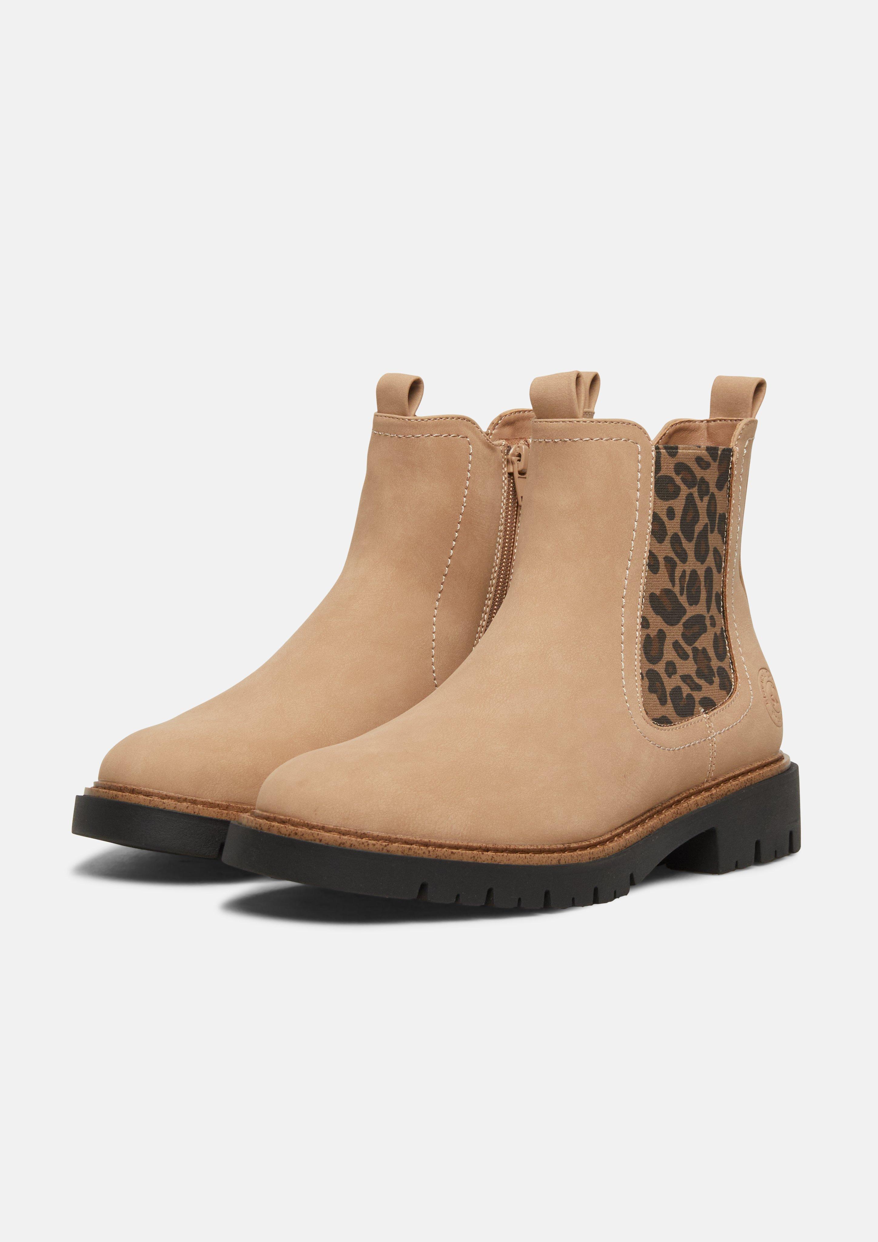Dames Slip-on lage schoen in bruin van s.Oliver