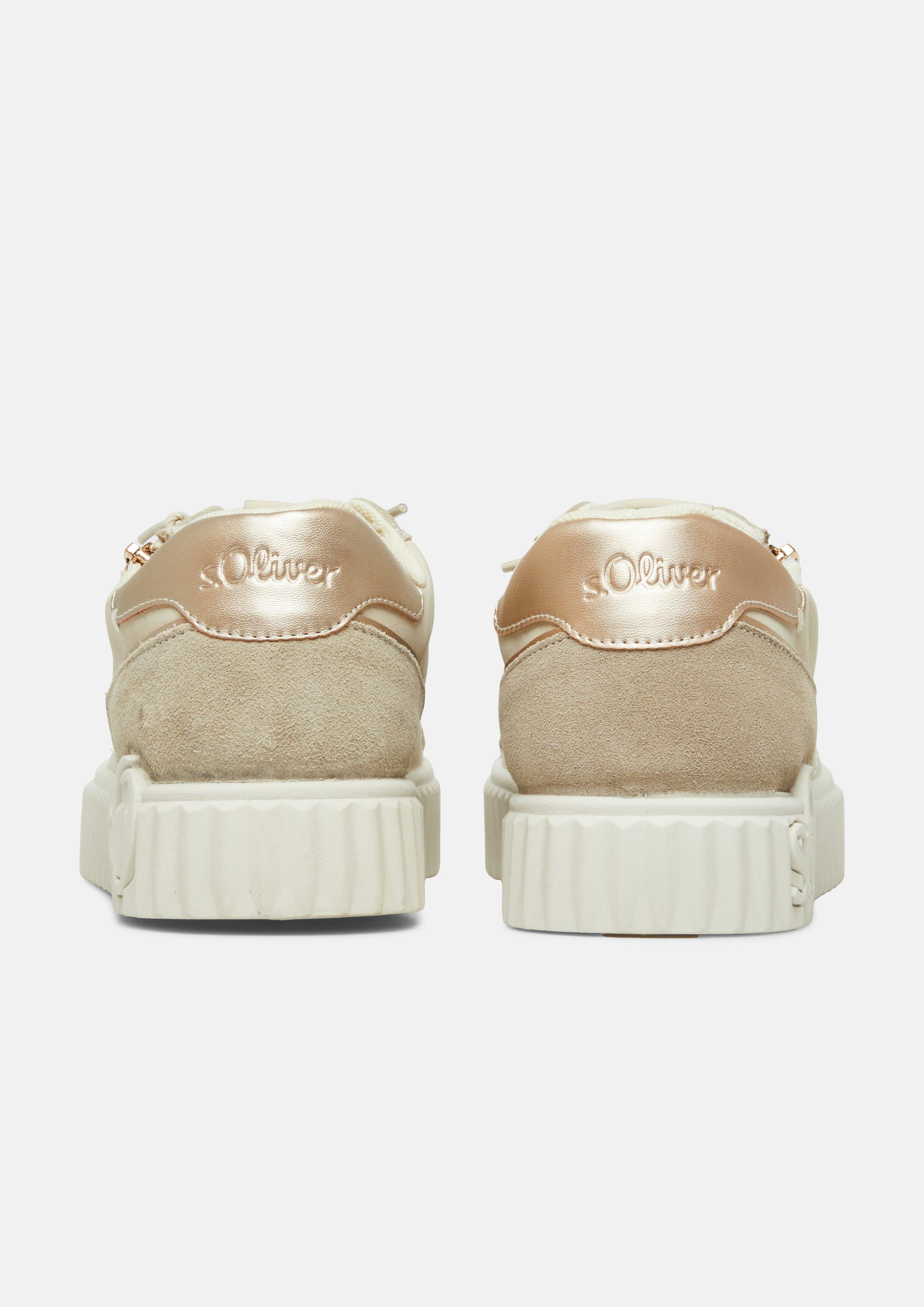 Dames Sneaker in beige van s.Oliver