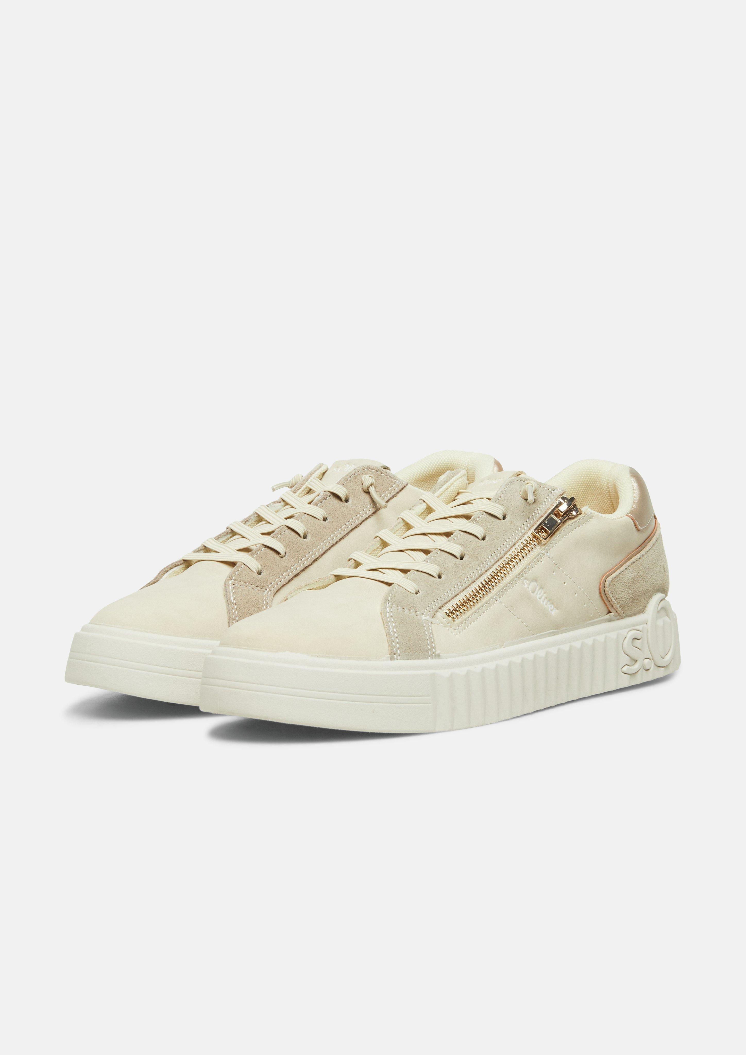 Dames Sneaker in beige van s.Oliver