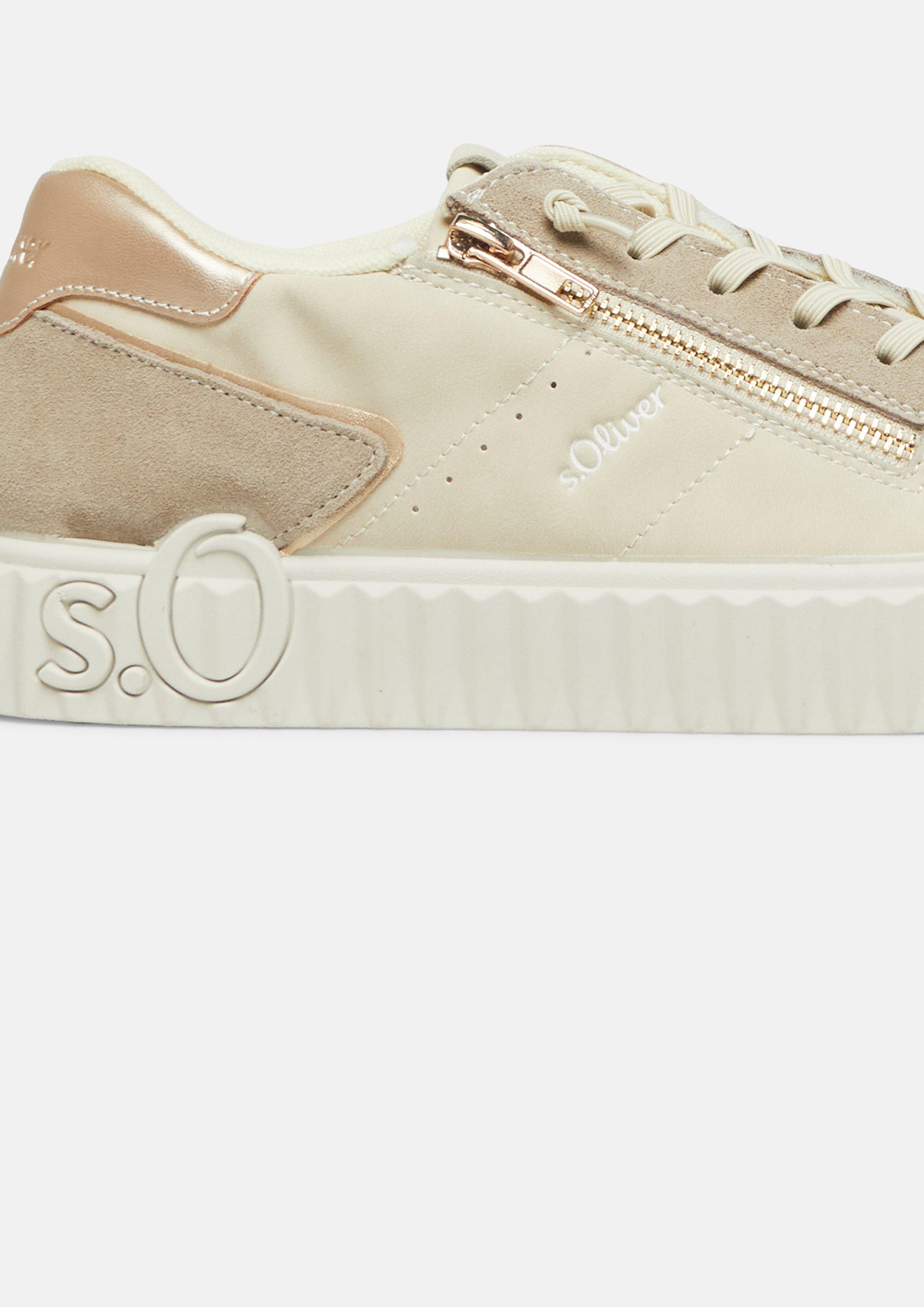 Dames Sneaker in beige van s.Oliver