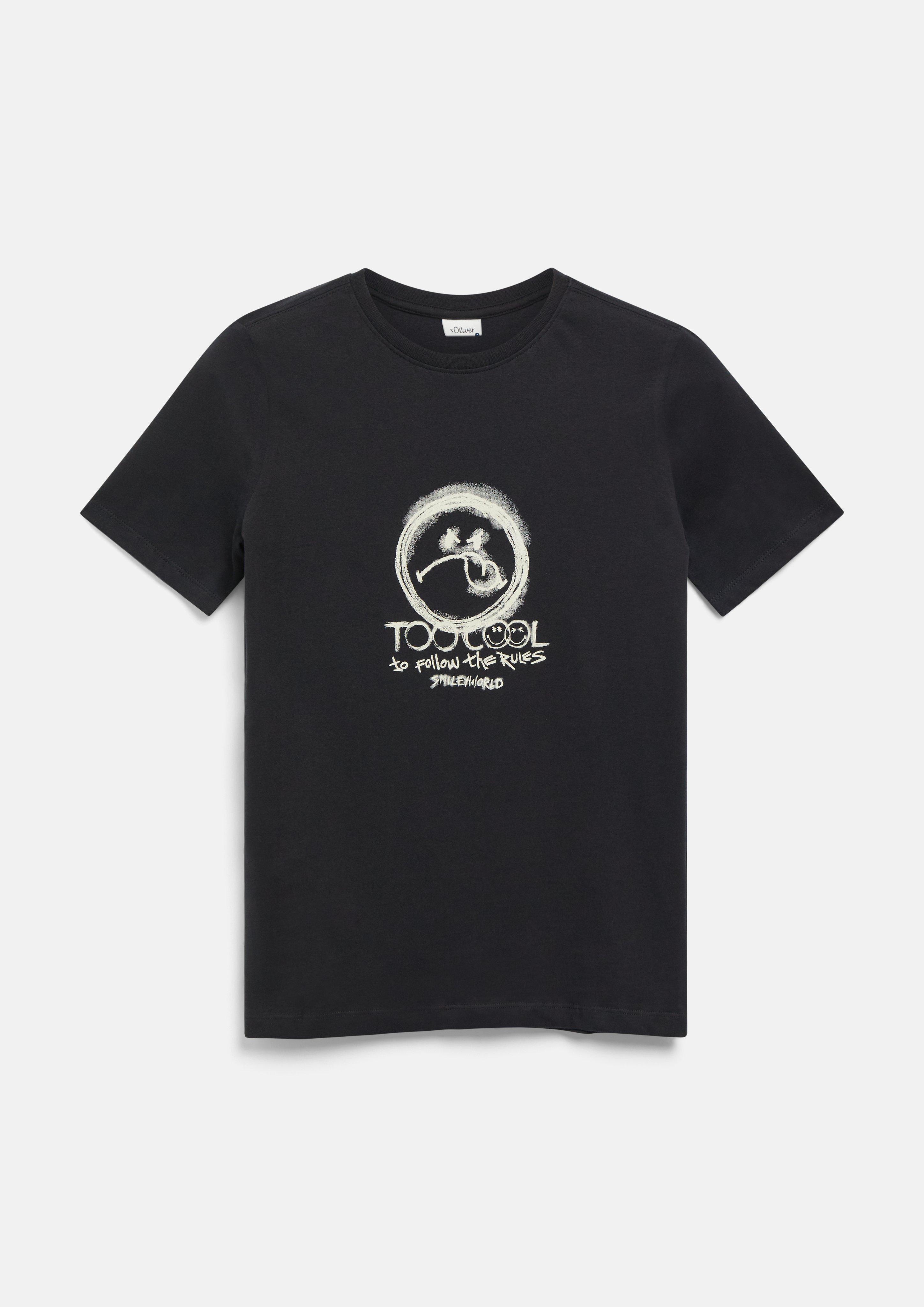 Junior T-Shirt in zwart van s.Oliver