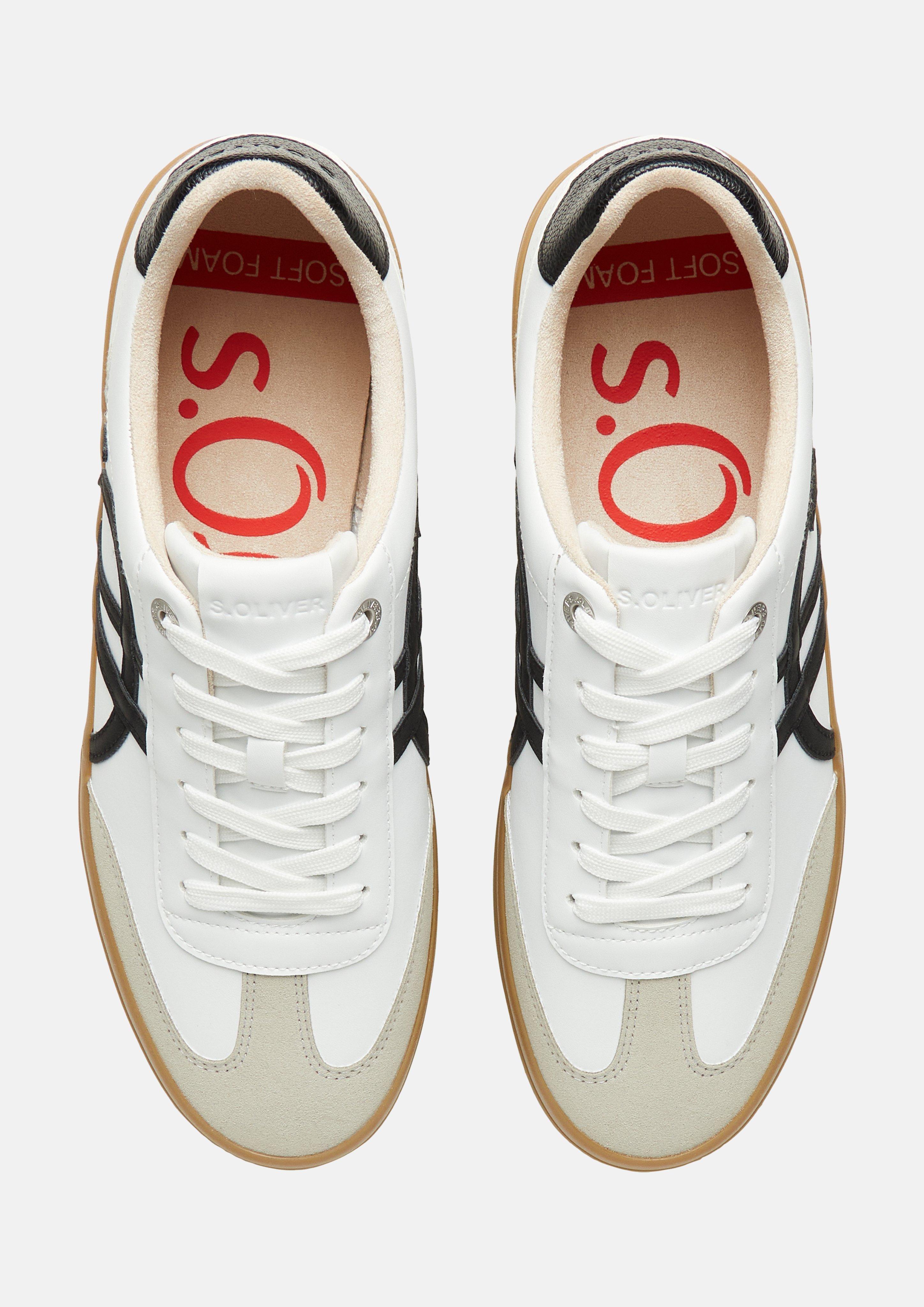 Hommes Baskets en blanc de s.Oliver