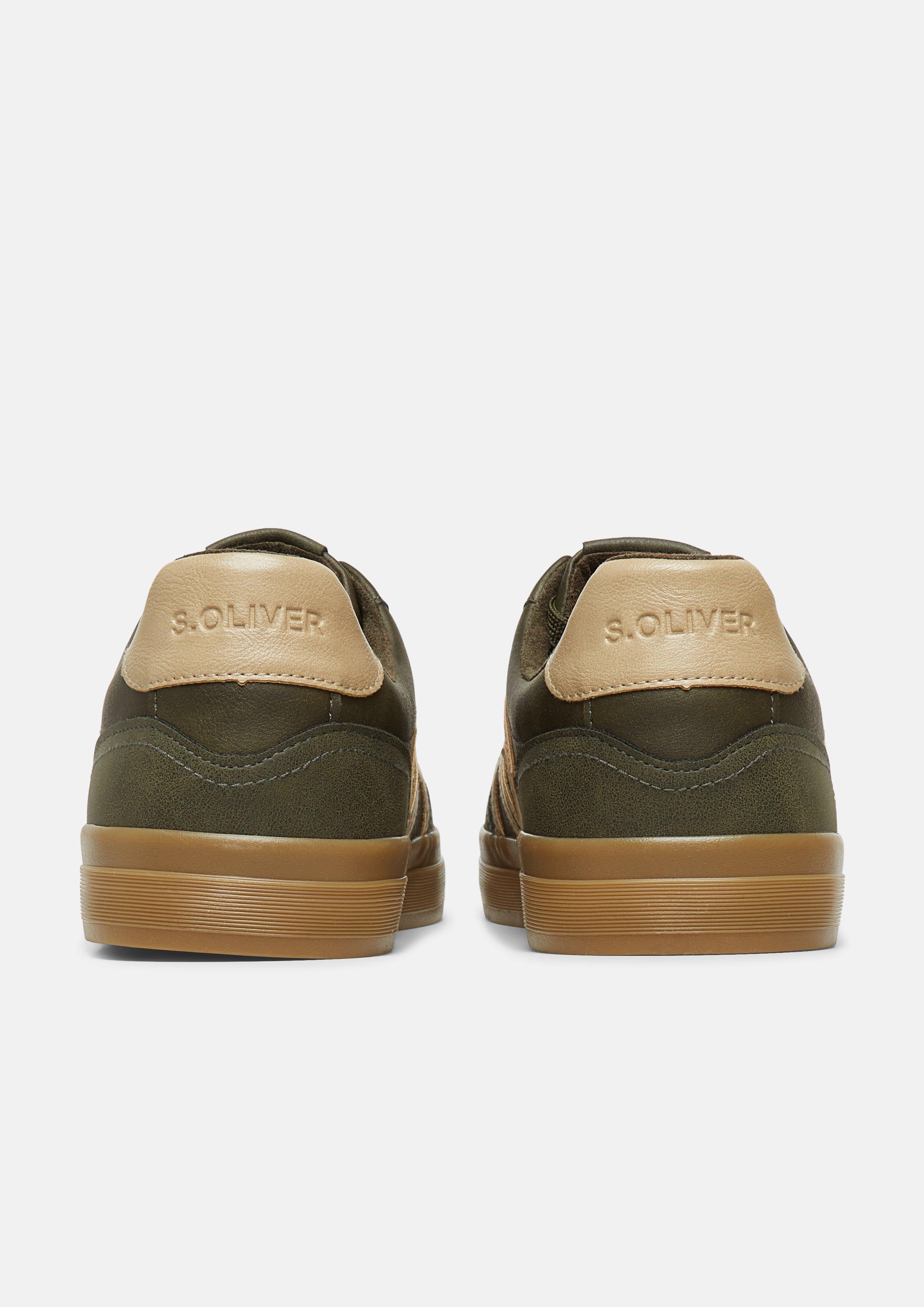 Hommes Baskets en olive de s.Oliver