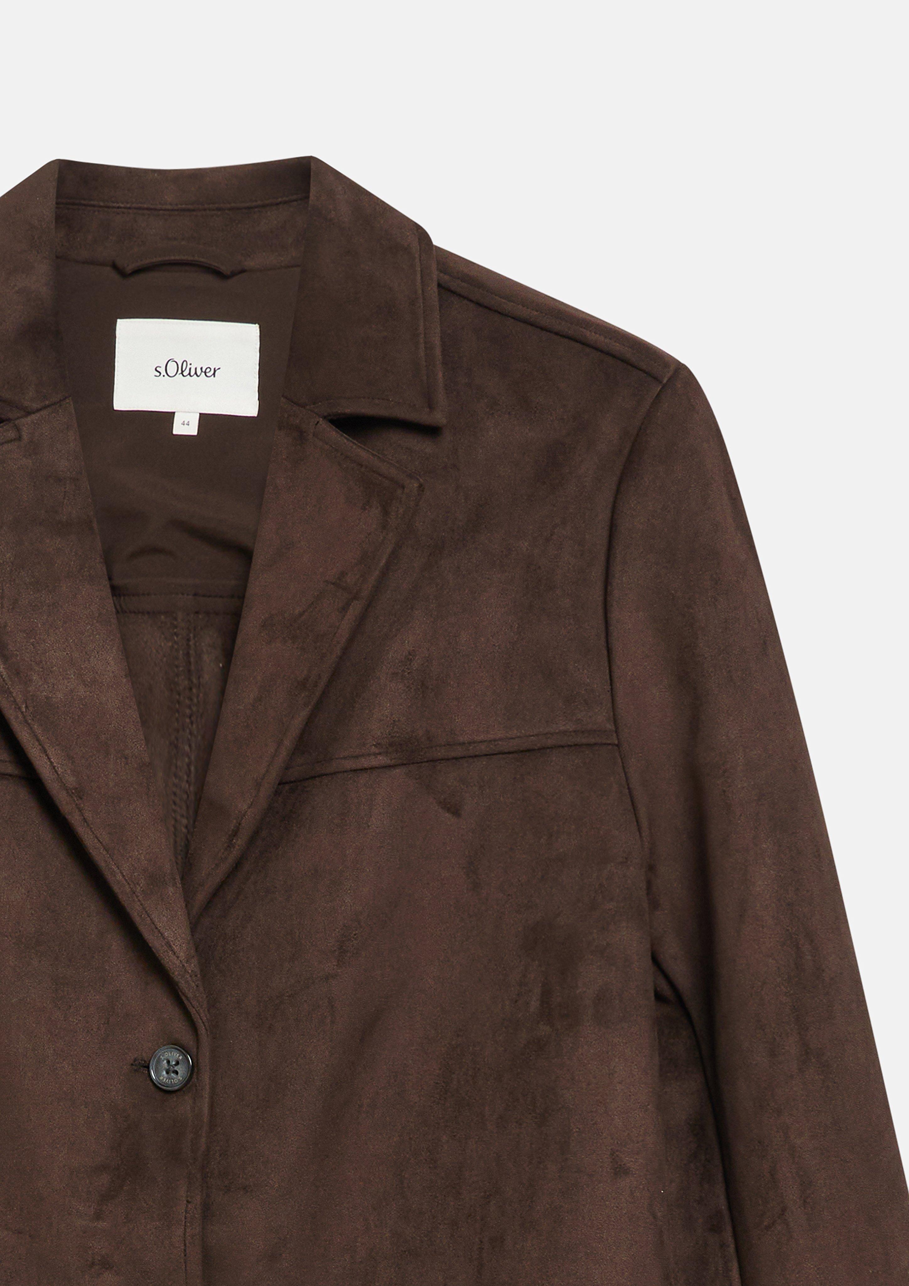 Damen Indoor-Jacke in braun von s.Oliver CURVE