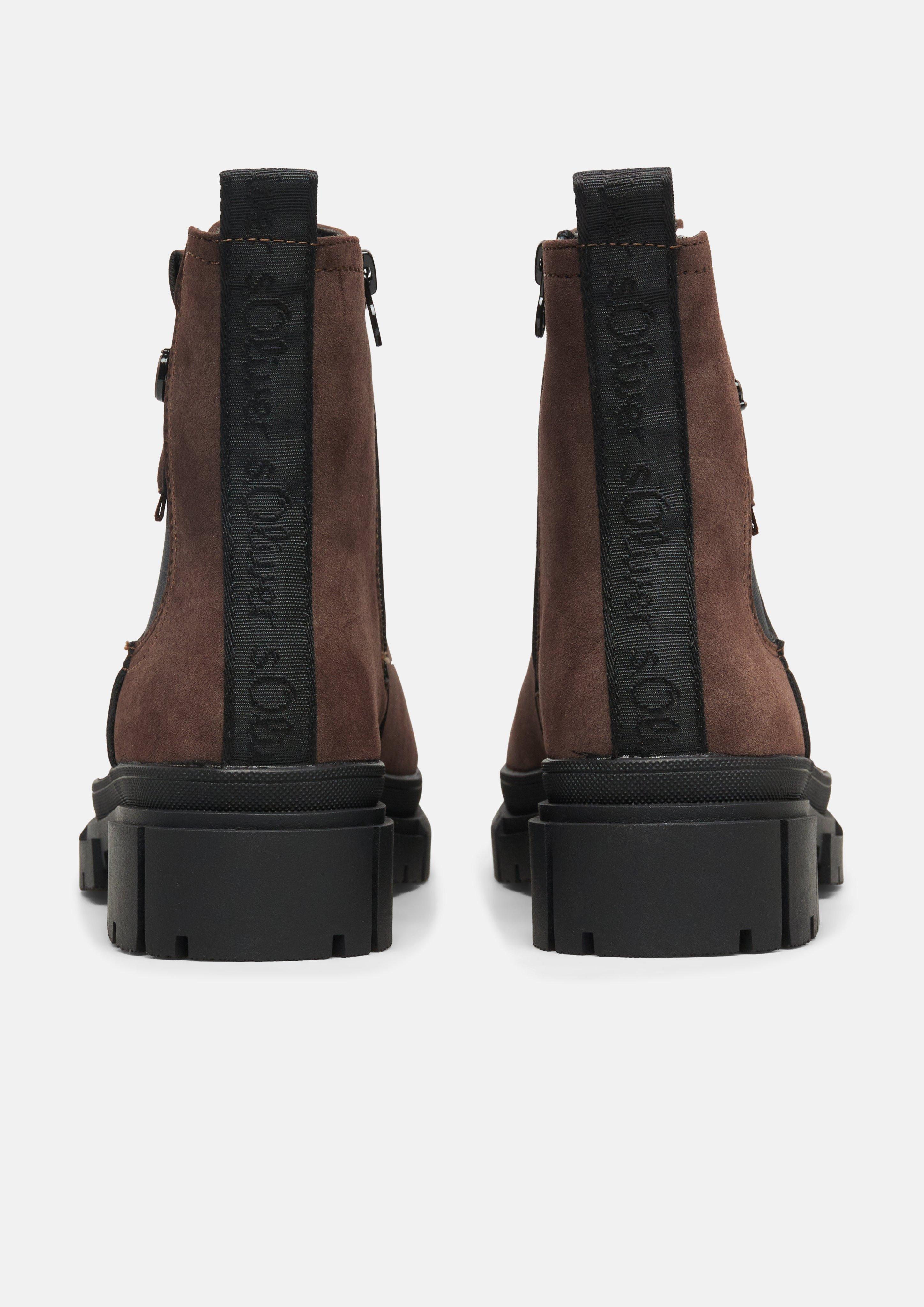 Femmes Bottines Chelsea en brun de s.Oliver