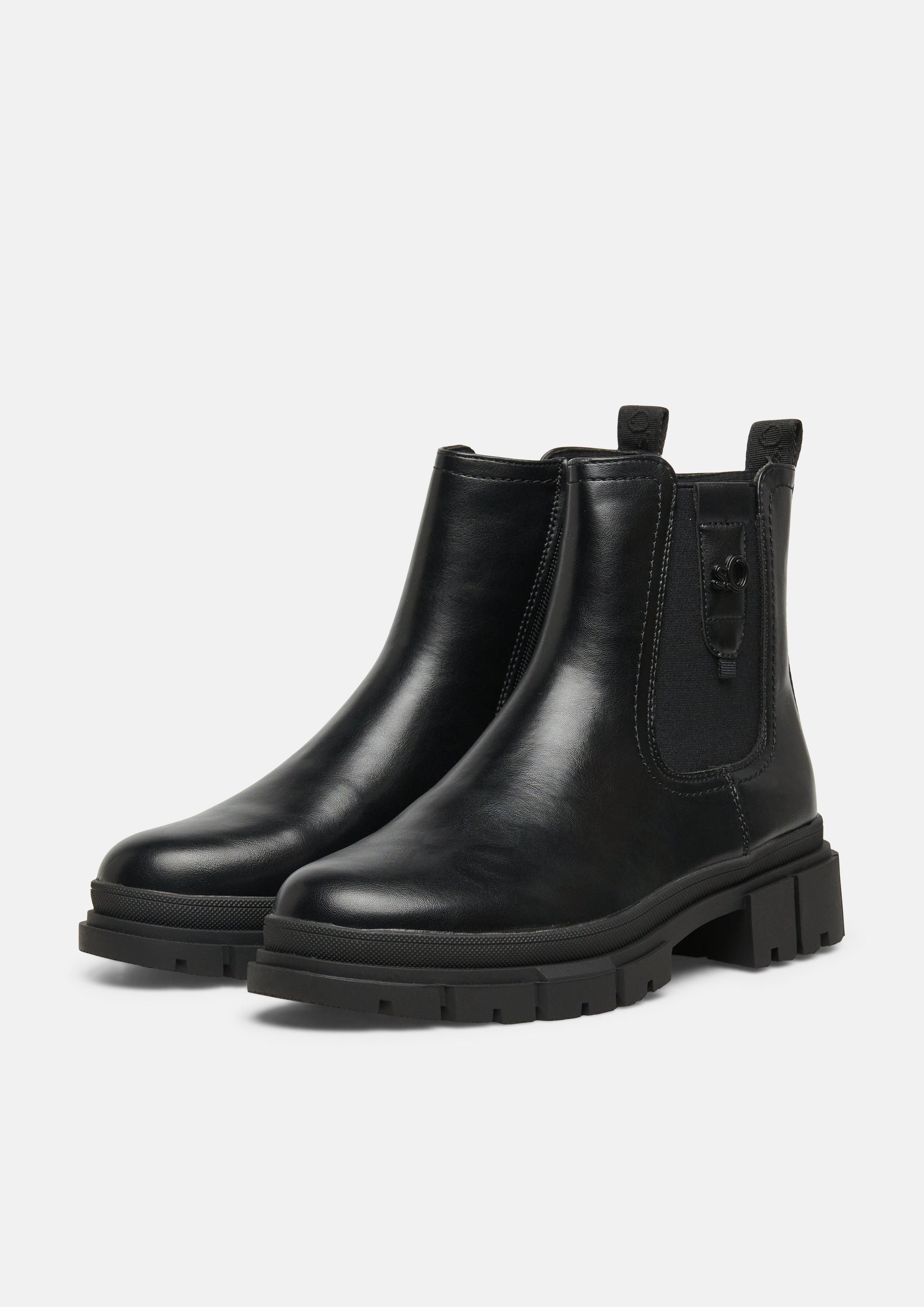 Femmes Bottines Chelsea en noir de s.Oliver