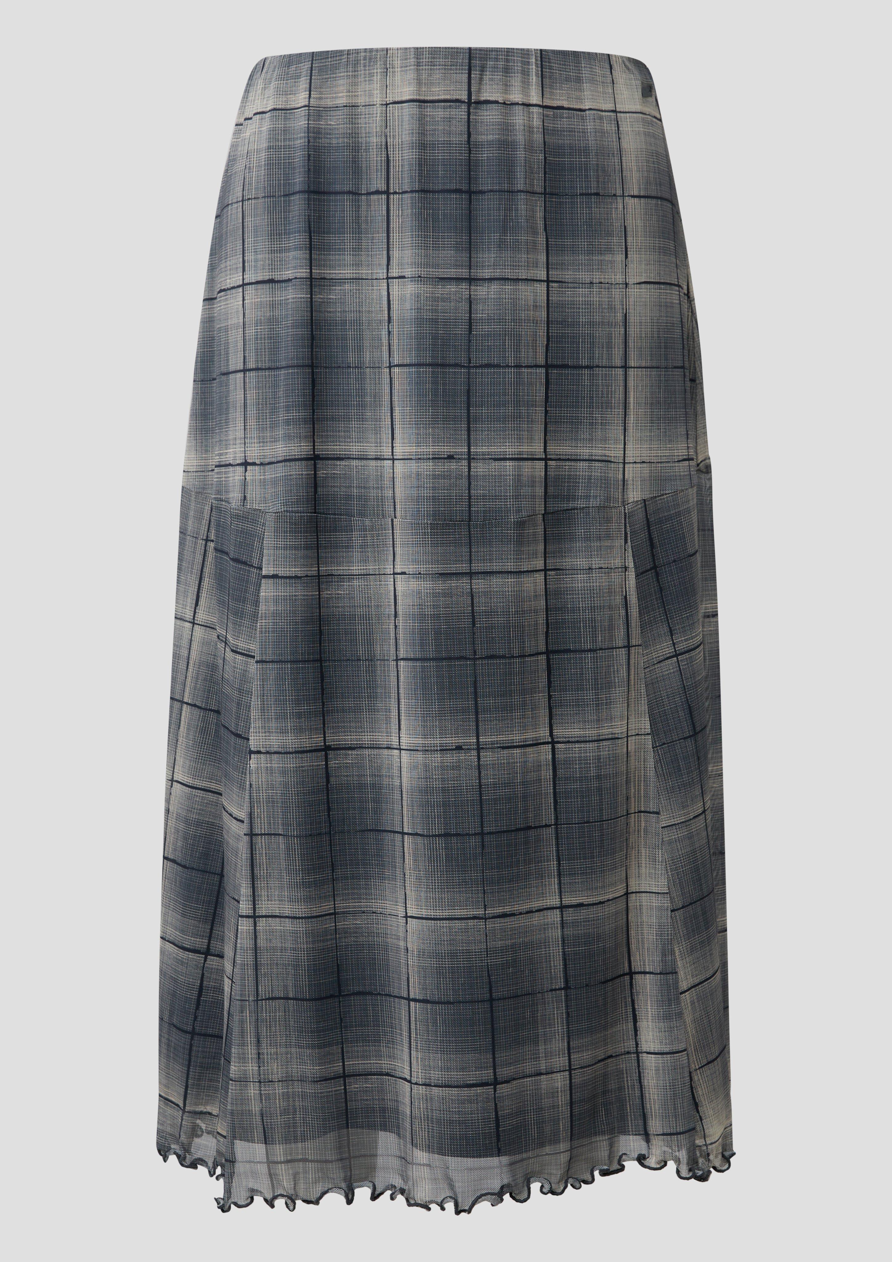 Damen Rock in grau von QS
