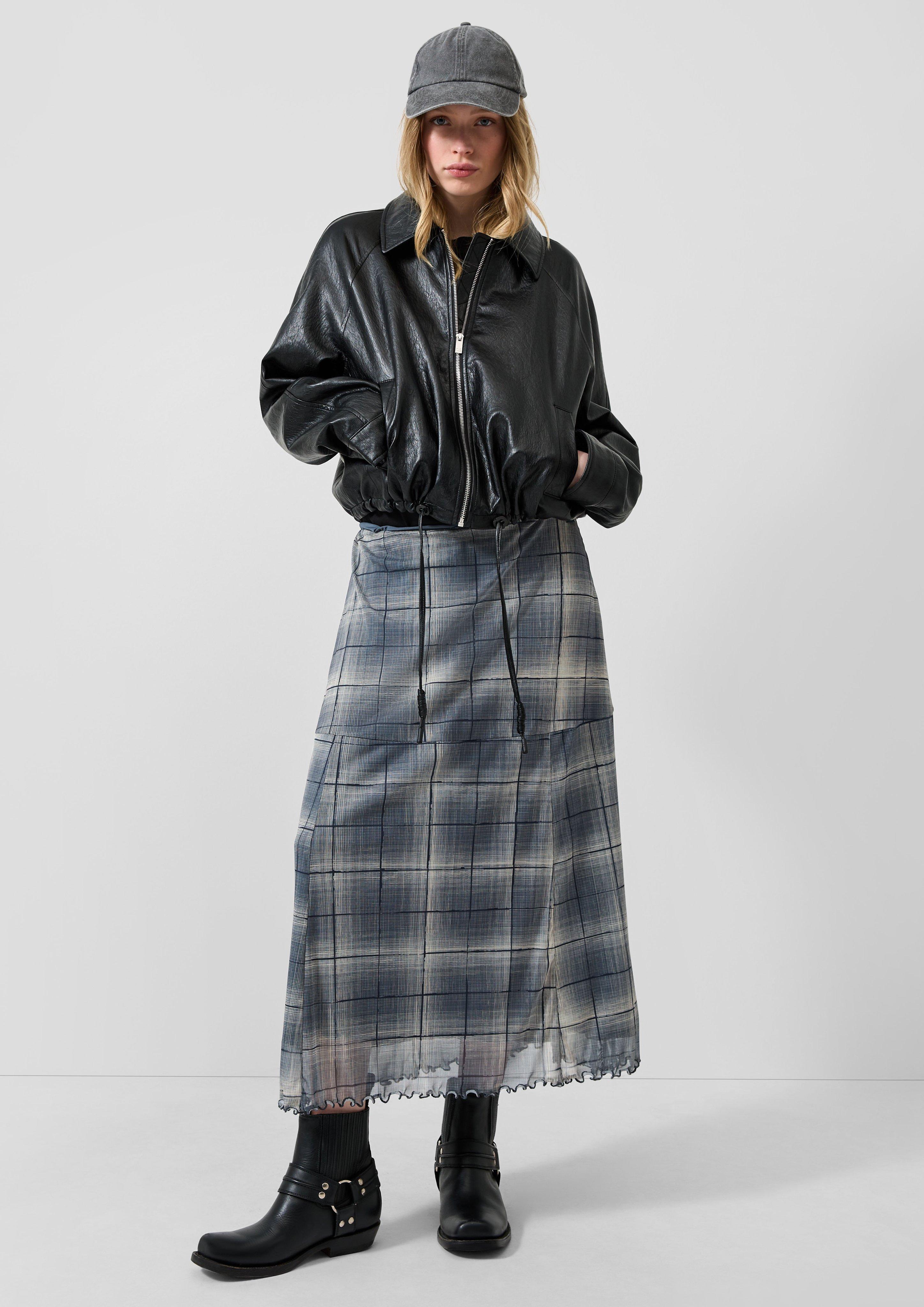 Damen Rock in grau von QS