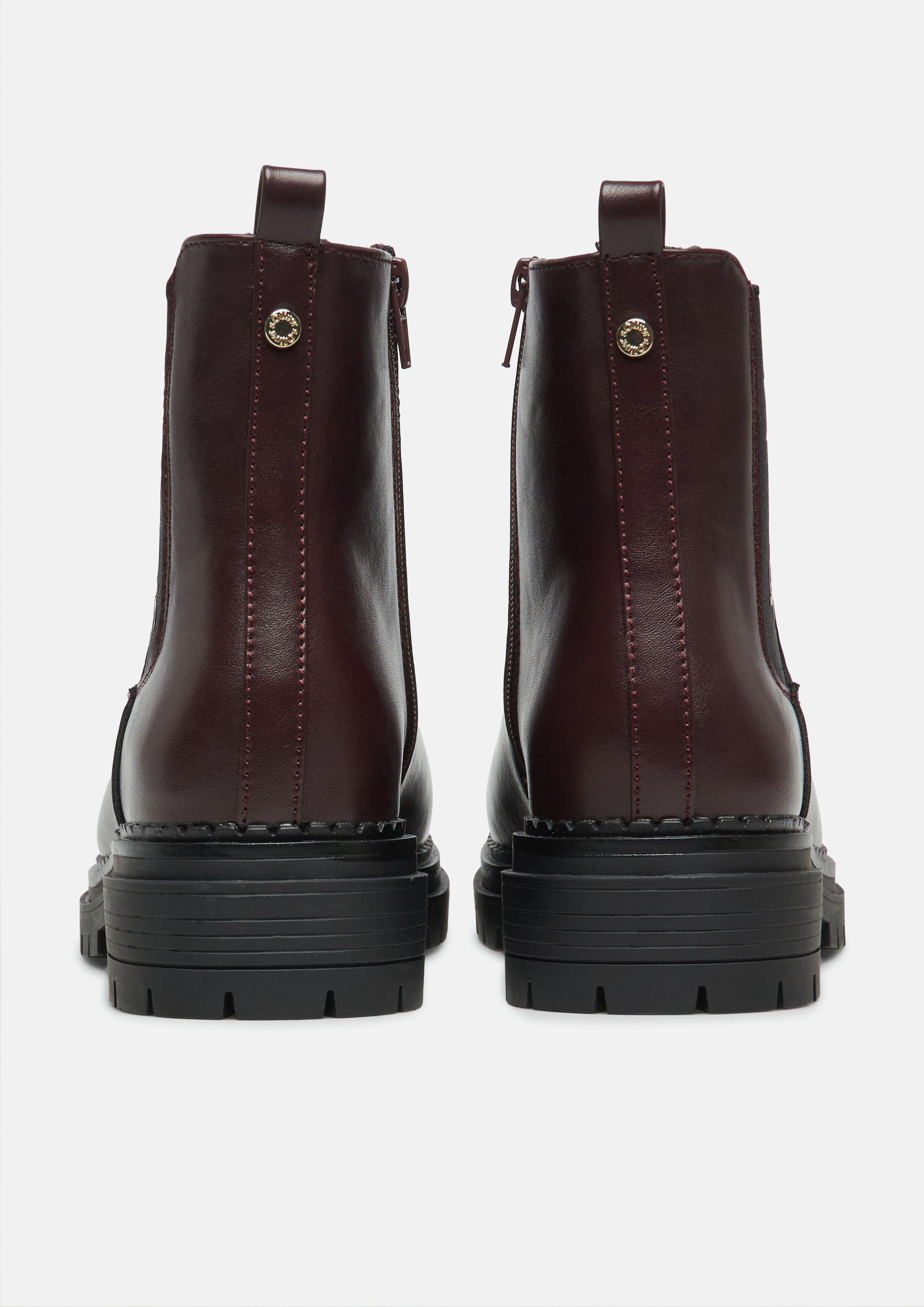Dames Slip-on lage schoen in rood van s.Oliver