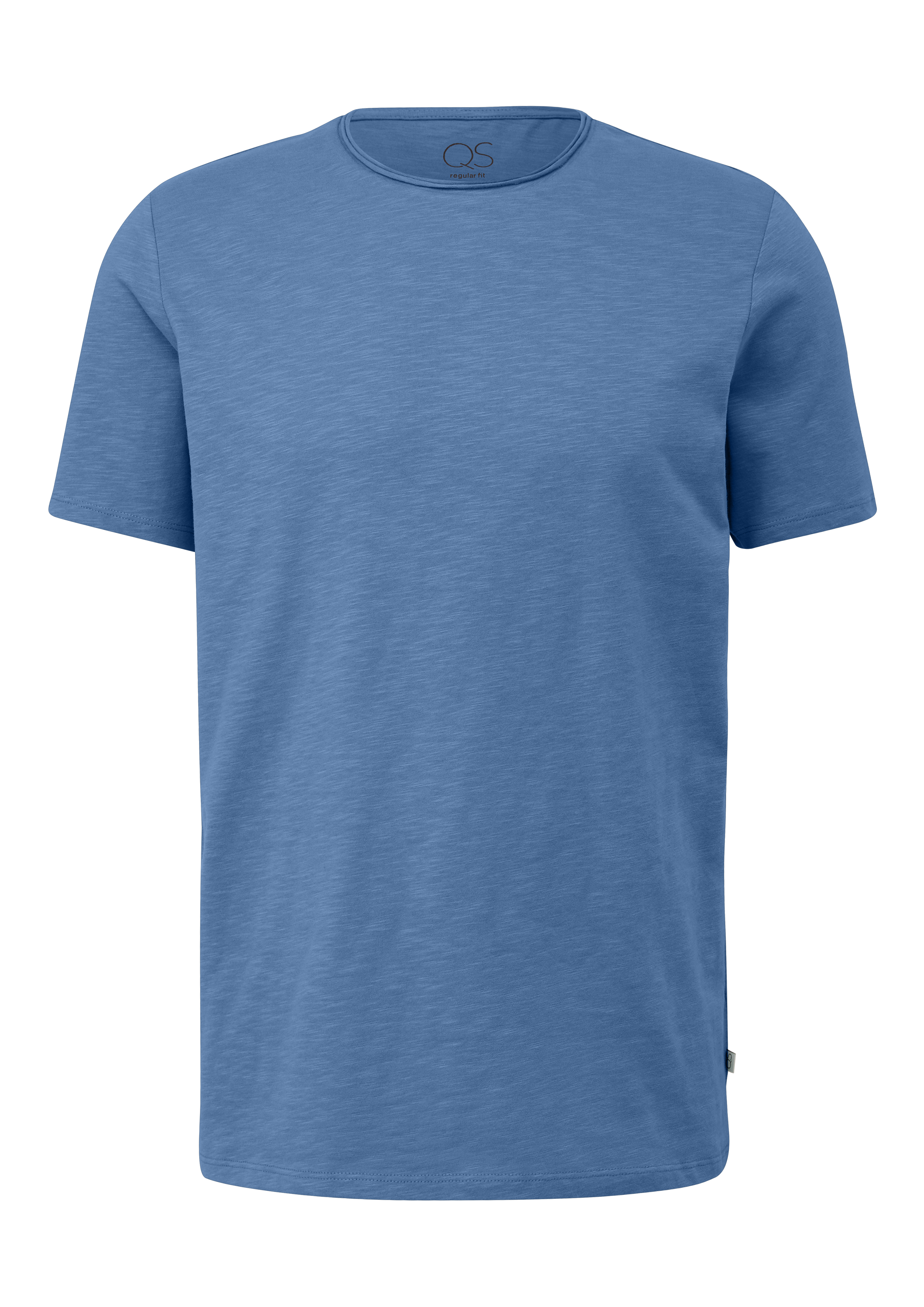 Qs Baumwollshirt Mit Rollkante