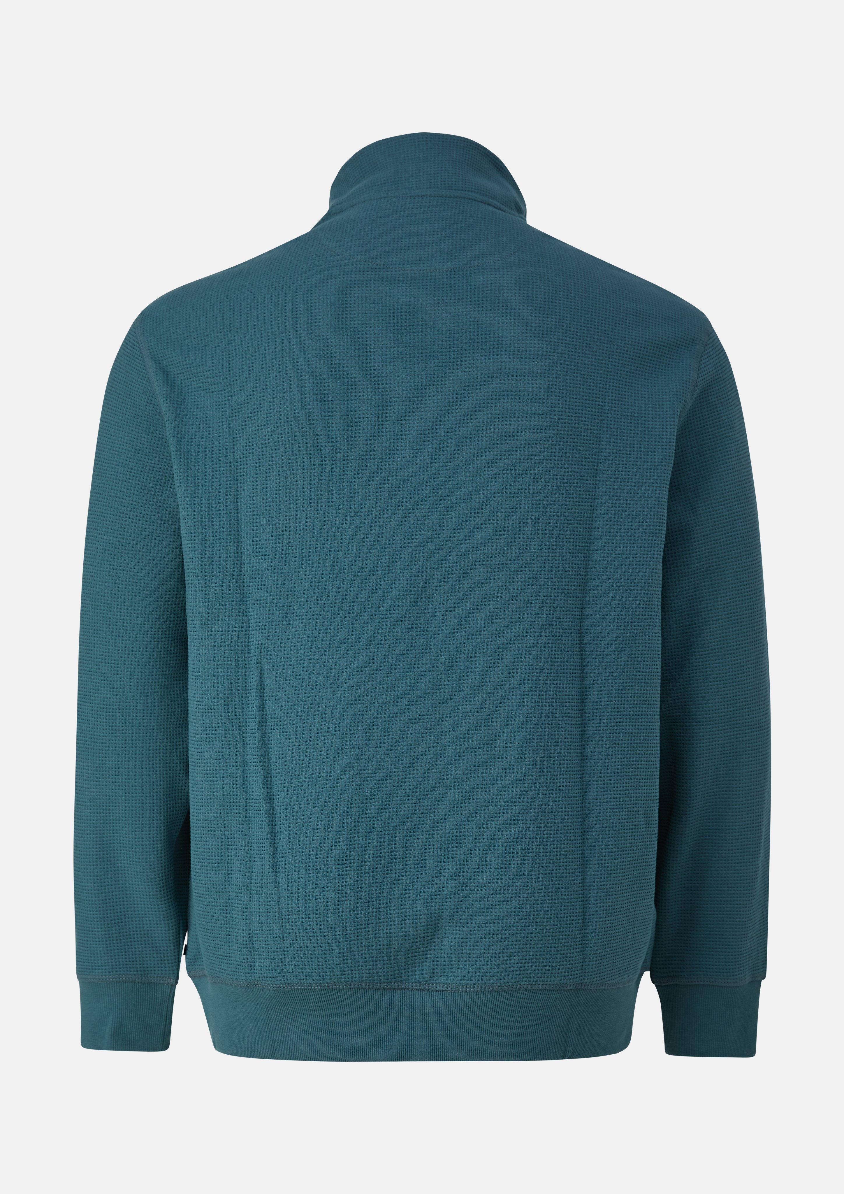 Moški Majica z dolgimi rok v barvi petrol od s.Oliver Men Big Sizes