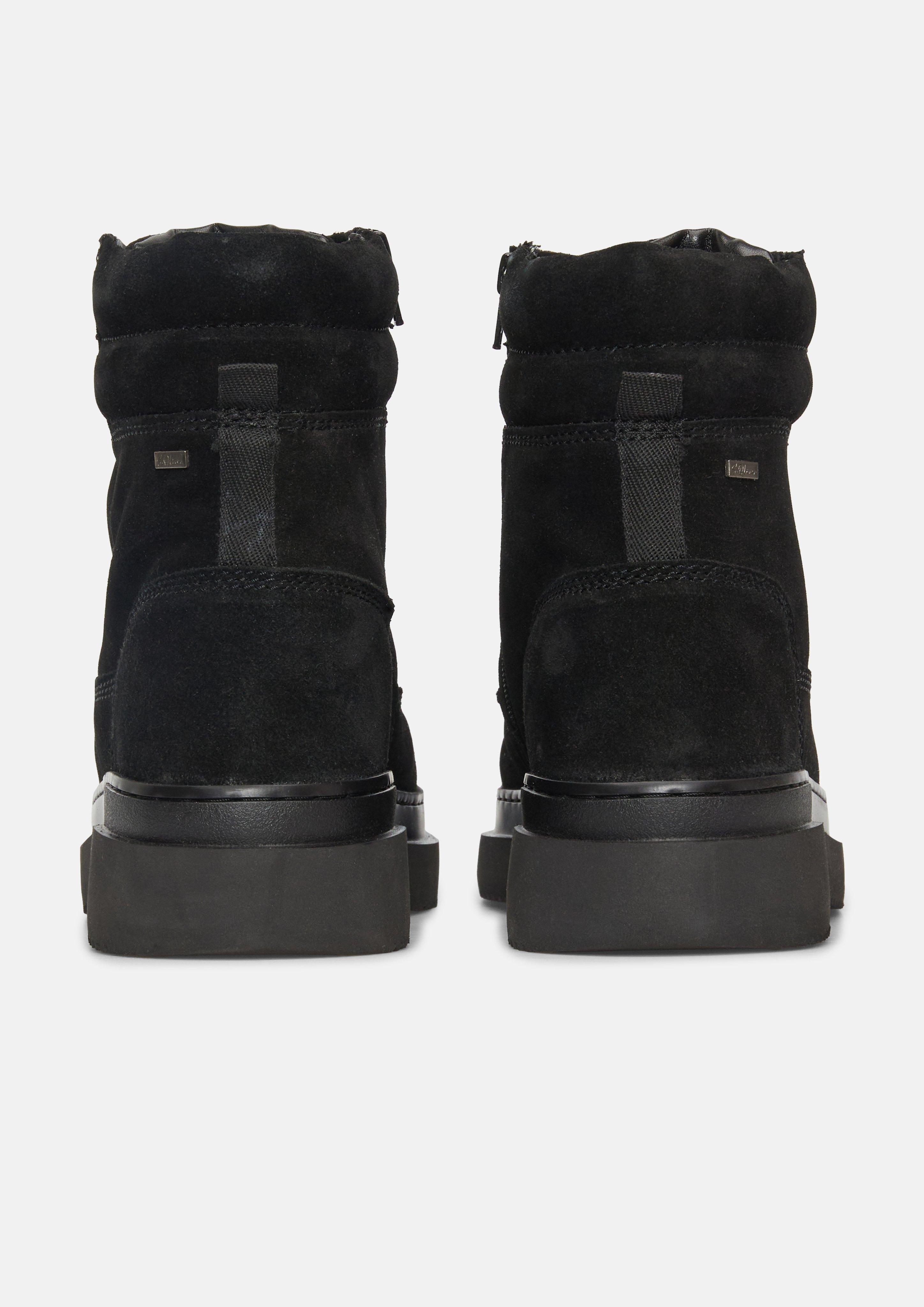 Heren Laarzen in zwart van s.Oliver BLACK LABEL