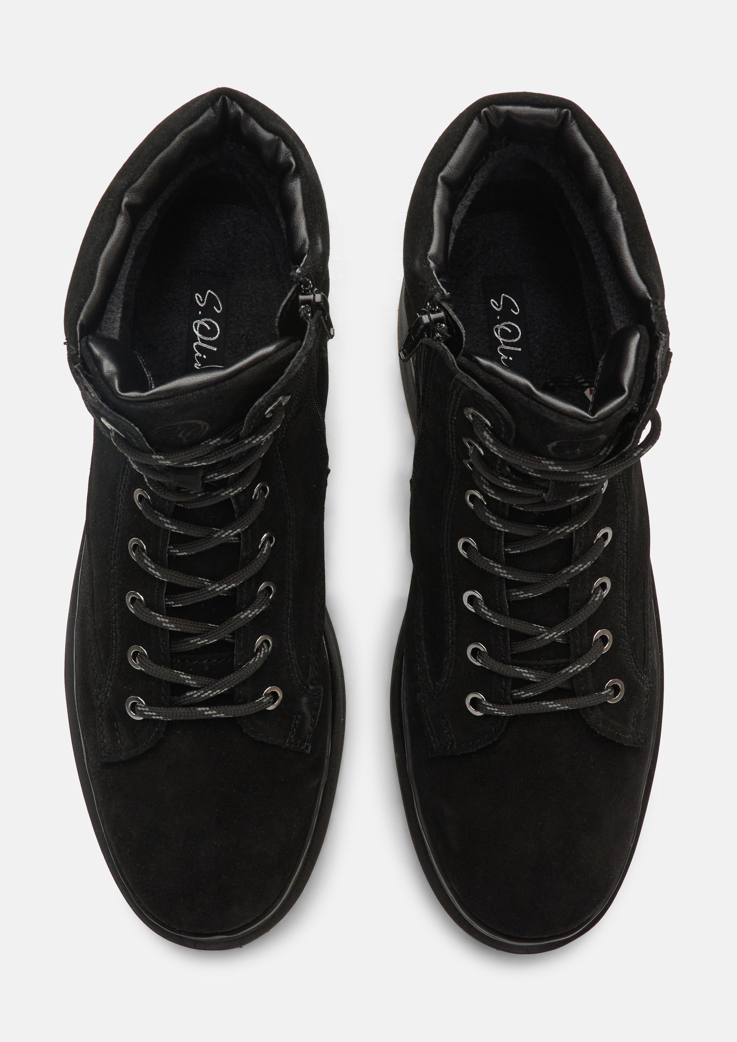 Heren Laarzen in zwart van s.Oliver BLACK LABEL