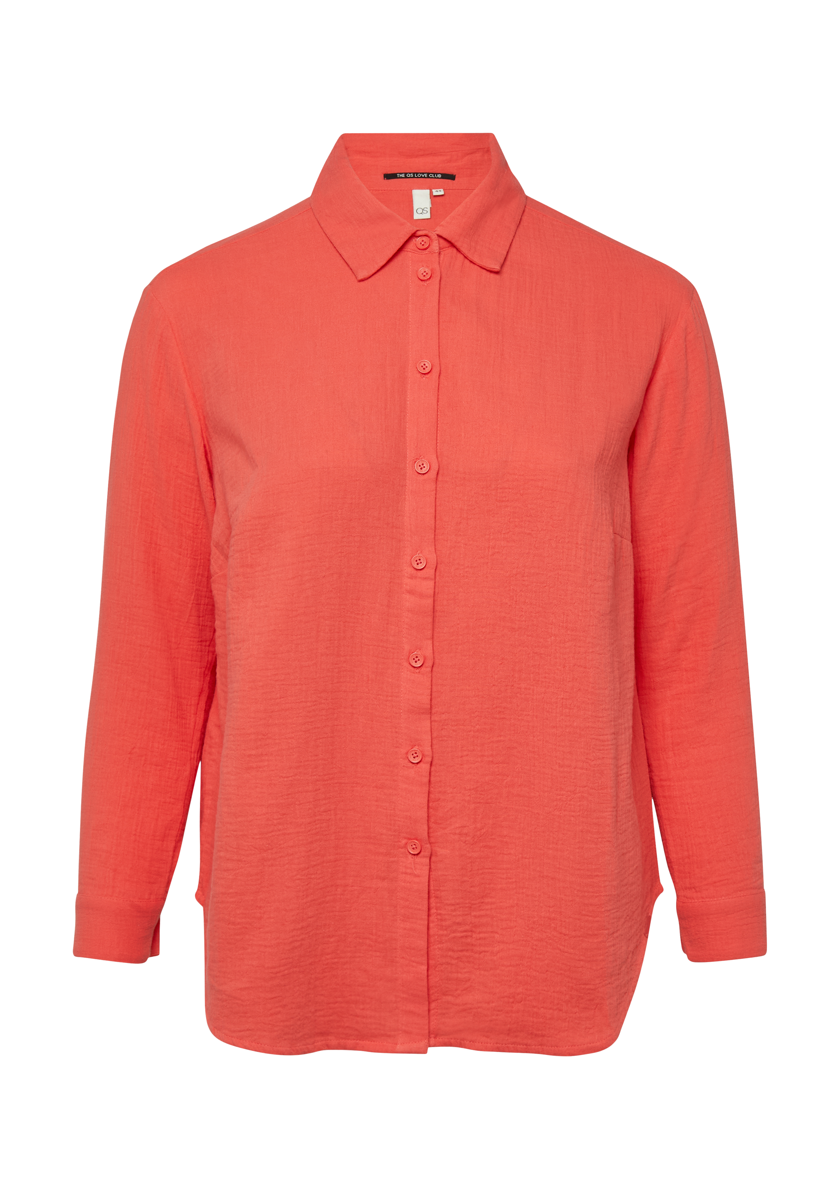 Mousseline blouse met schouders