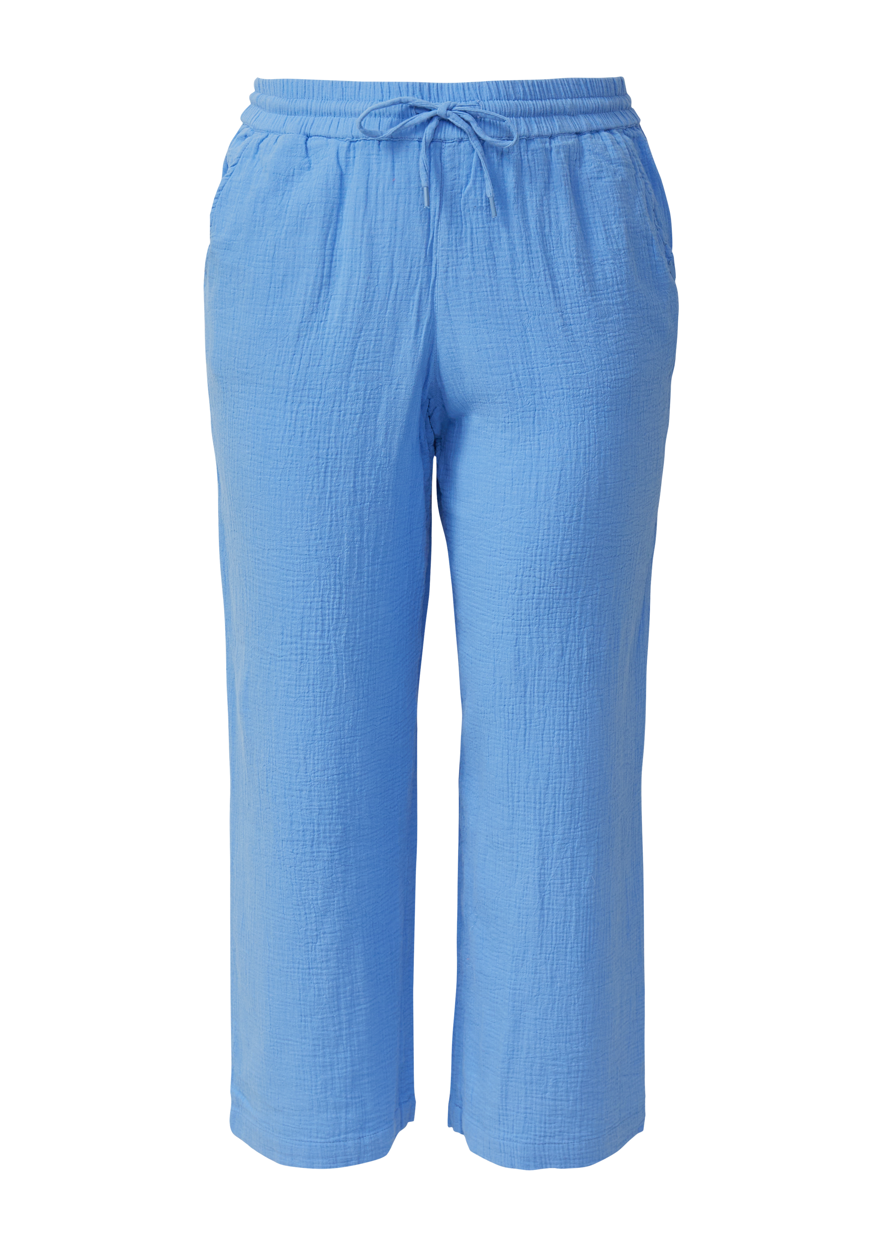 Musselin Hose mit weitem Bein