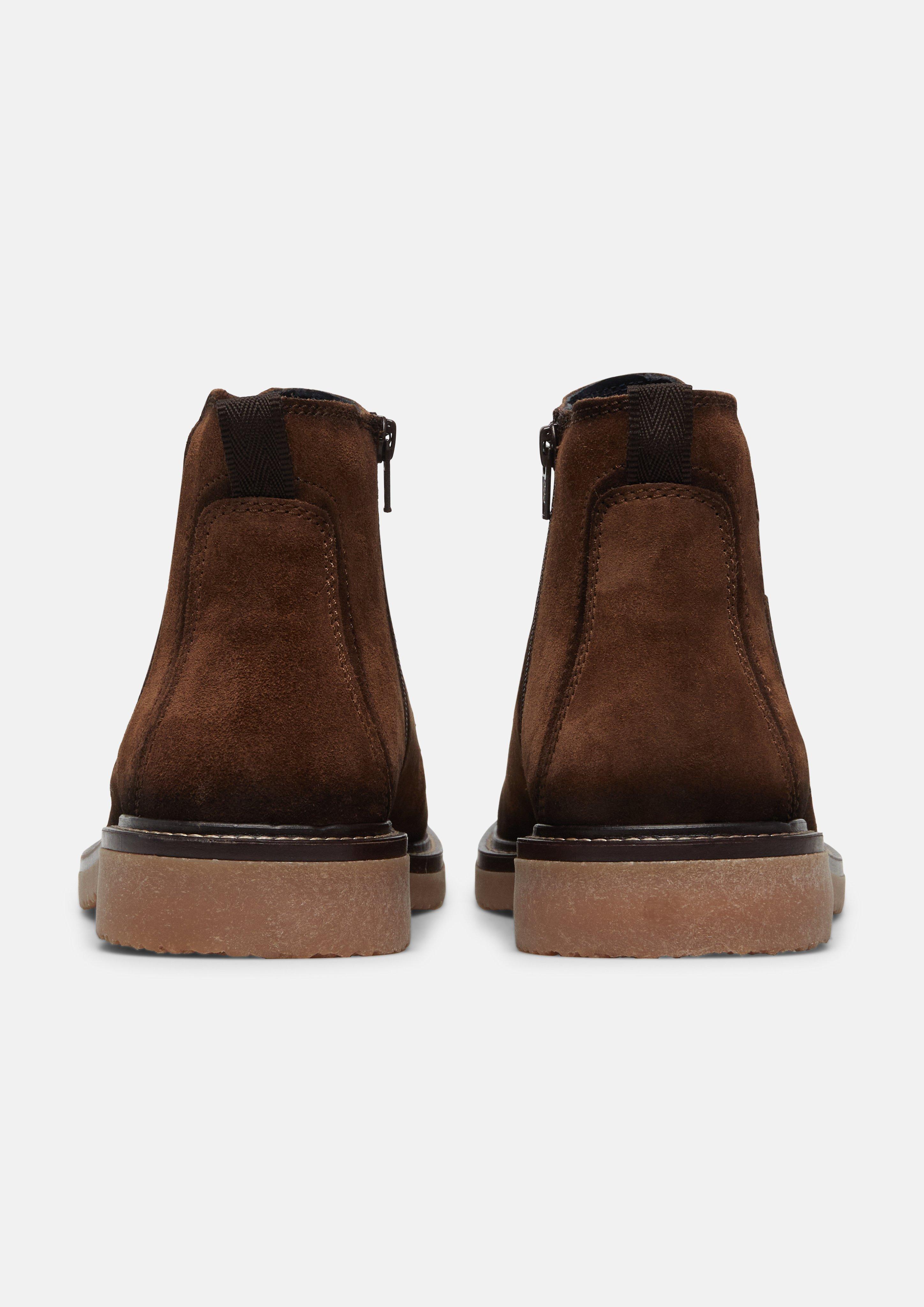 Hommes Bottines Chelsea en brun de s.Oliver