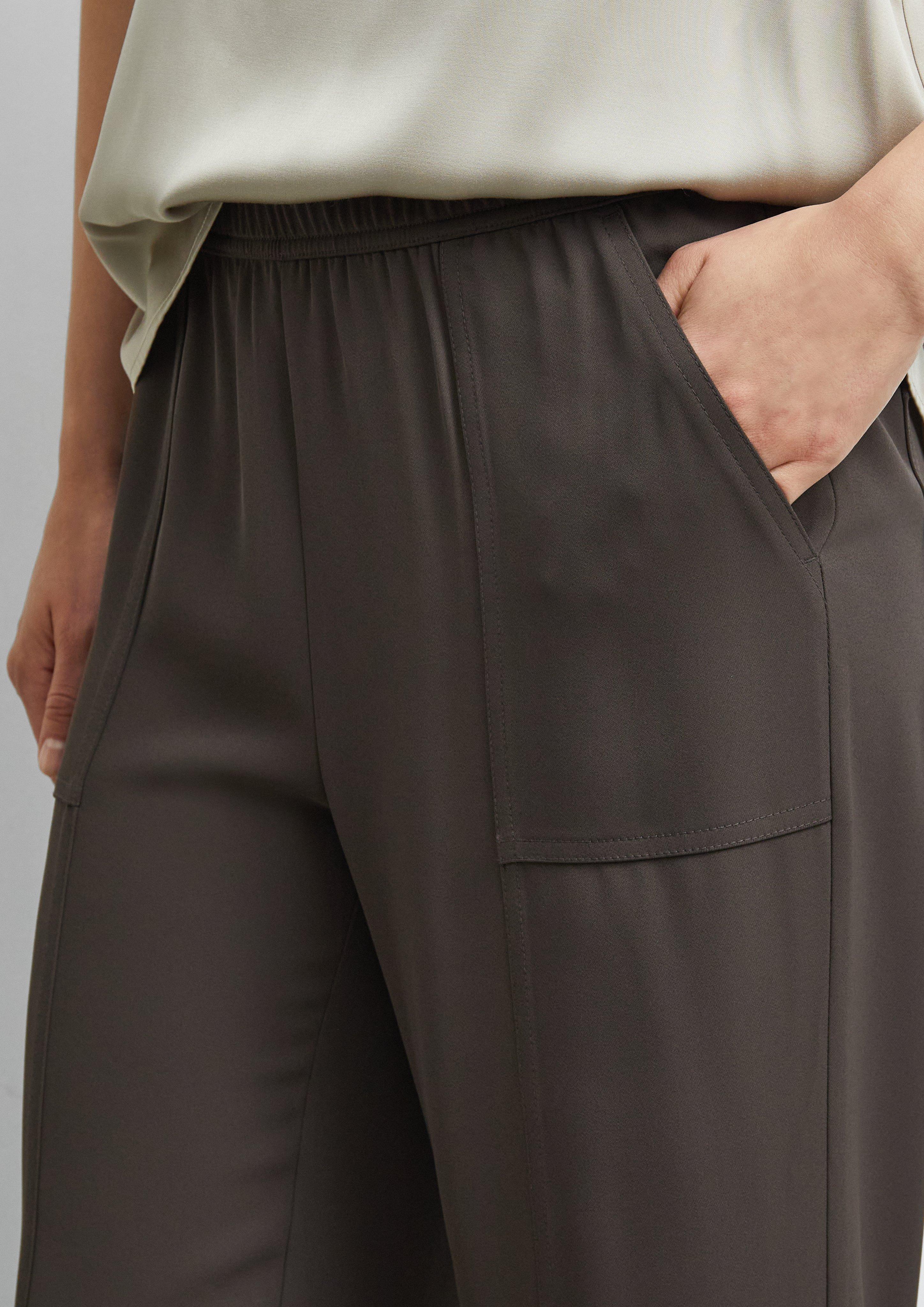 Hose in braun von COMMA
