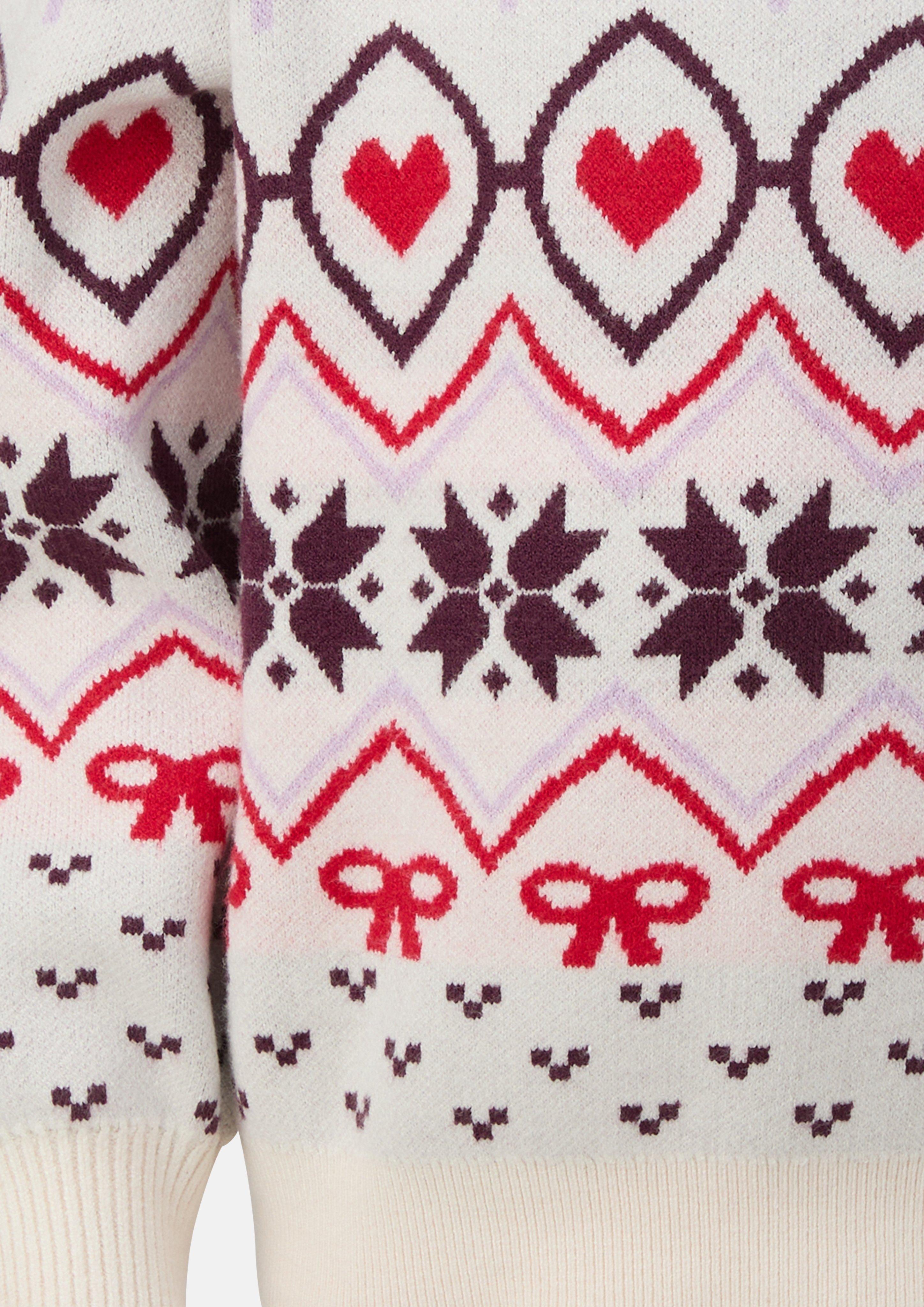Kids Knitted pullover in cream by s.Oliver