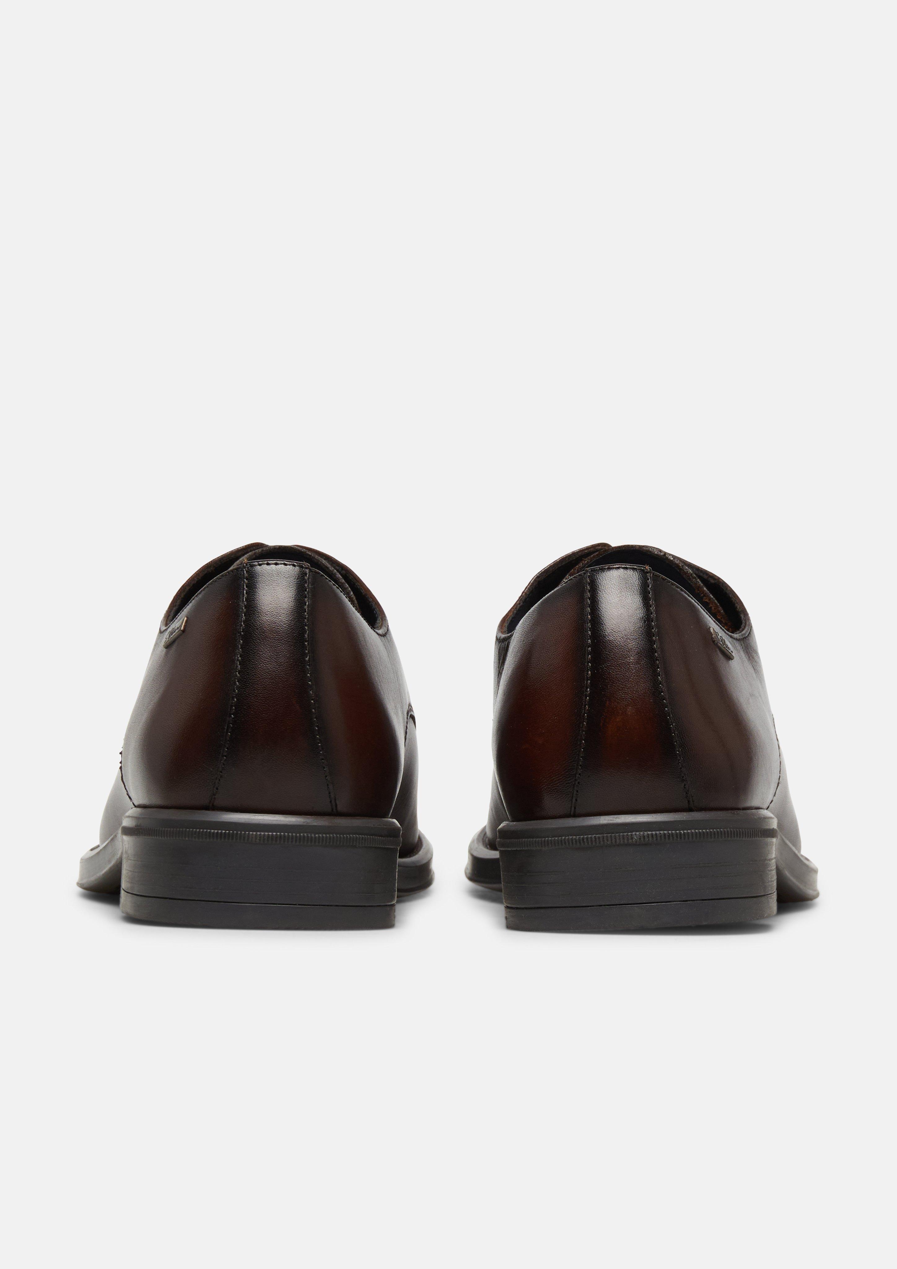 Hommes Souliers à lacets en brun de s.Oliver BLACK LABEL