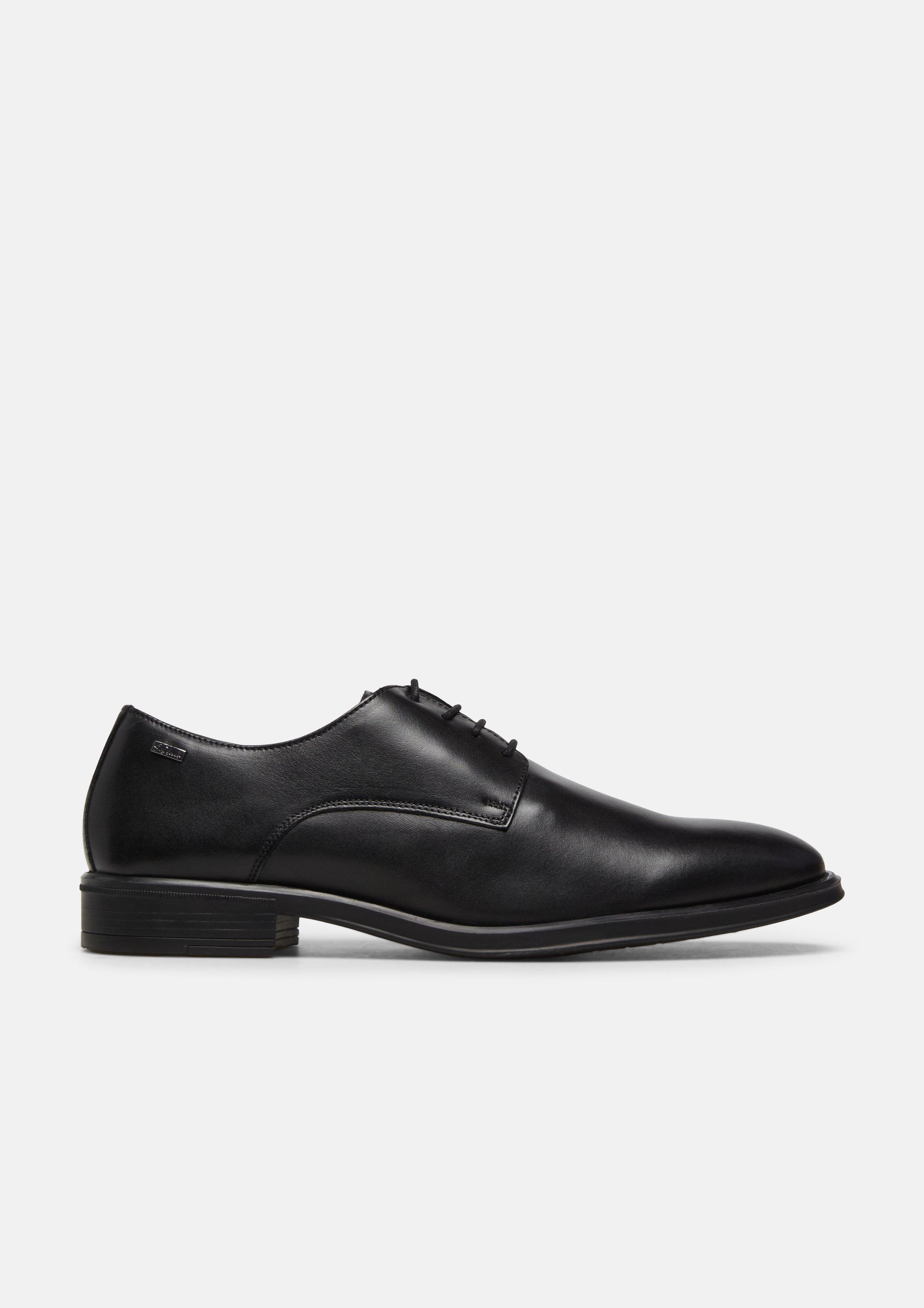 Hommes Souliers à lacets en noir de s.Oliver BLACK LABEL