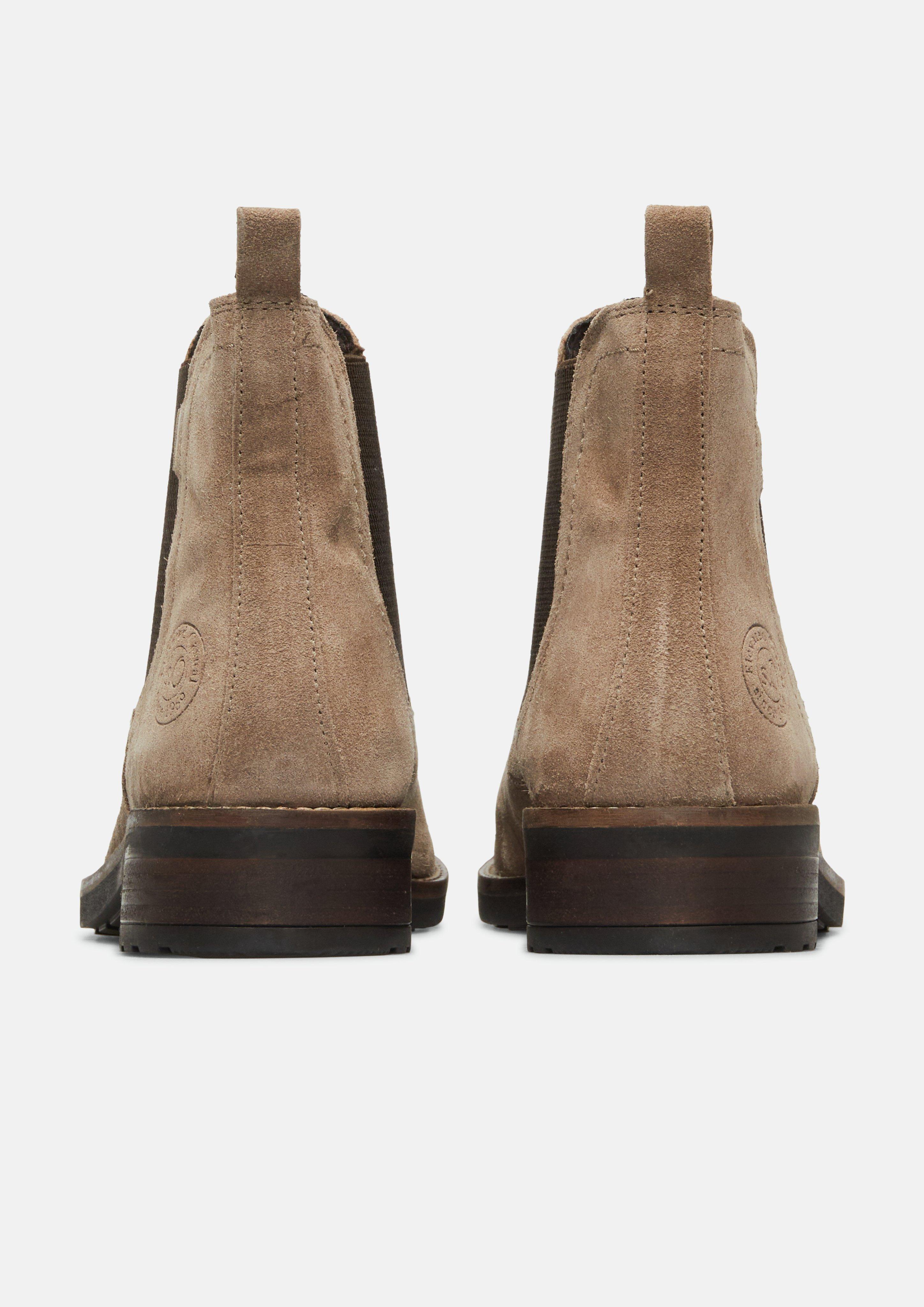 Women Chelsea boots in brown by s.Oliver