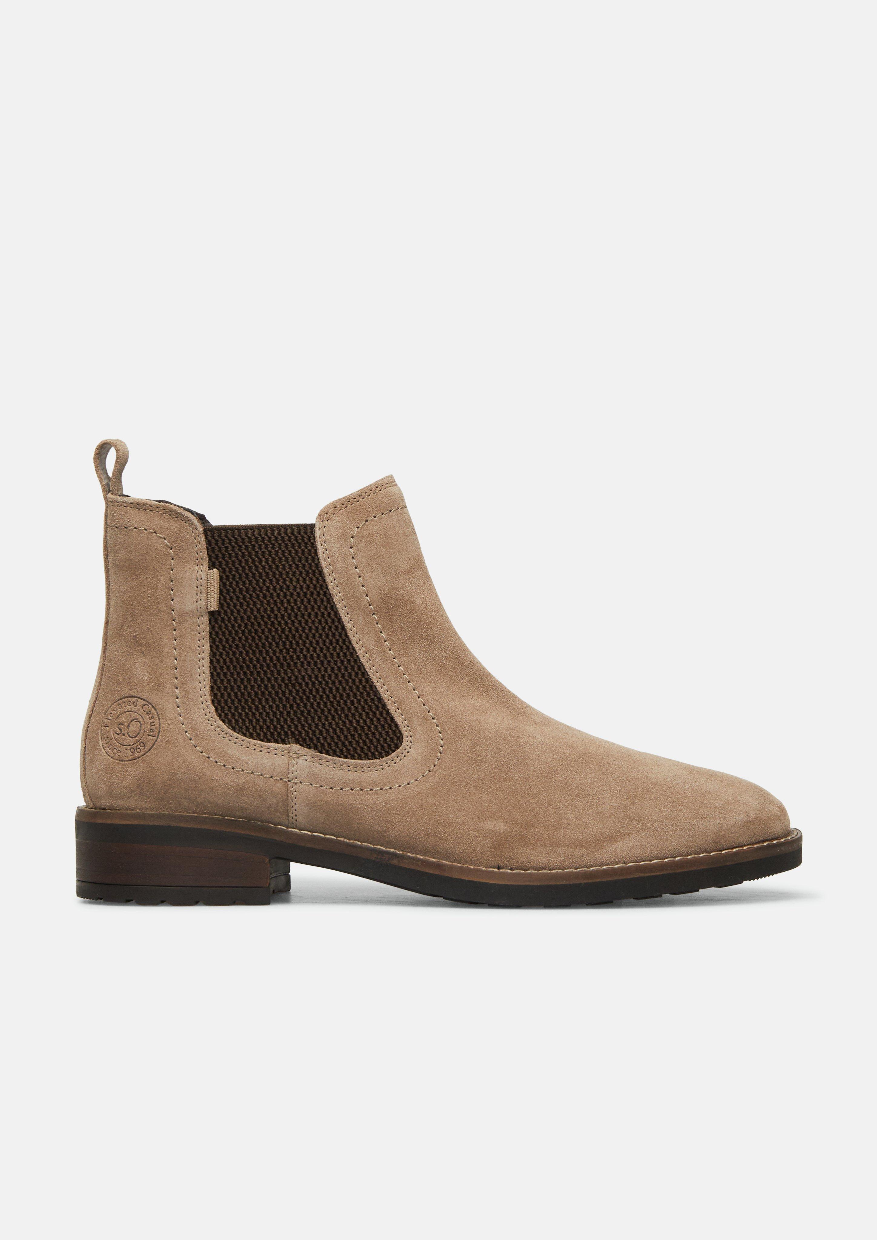 Chelsea boots in brown by s.Oliver