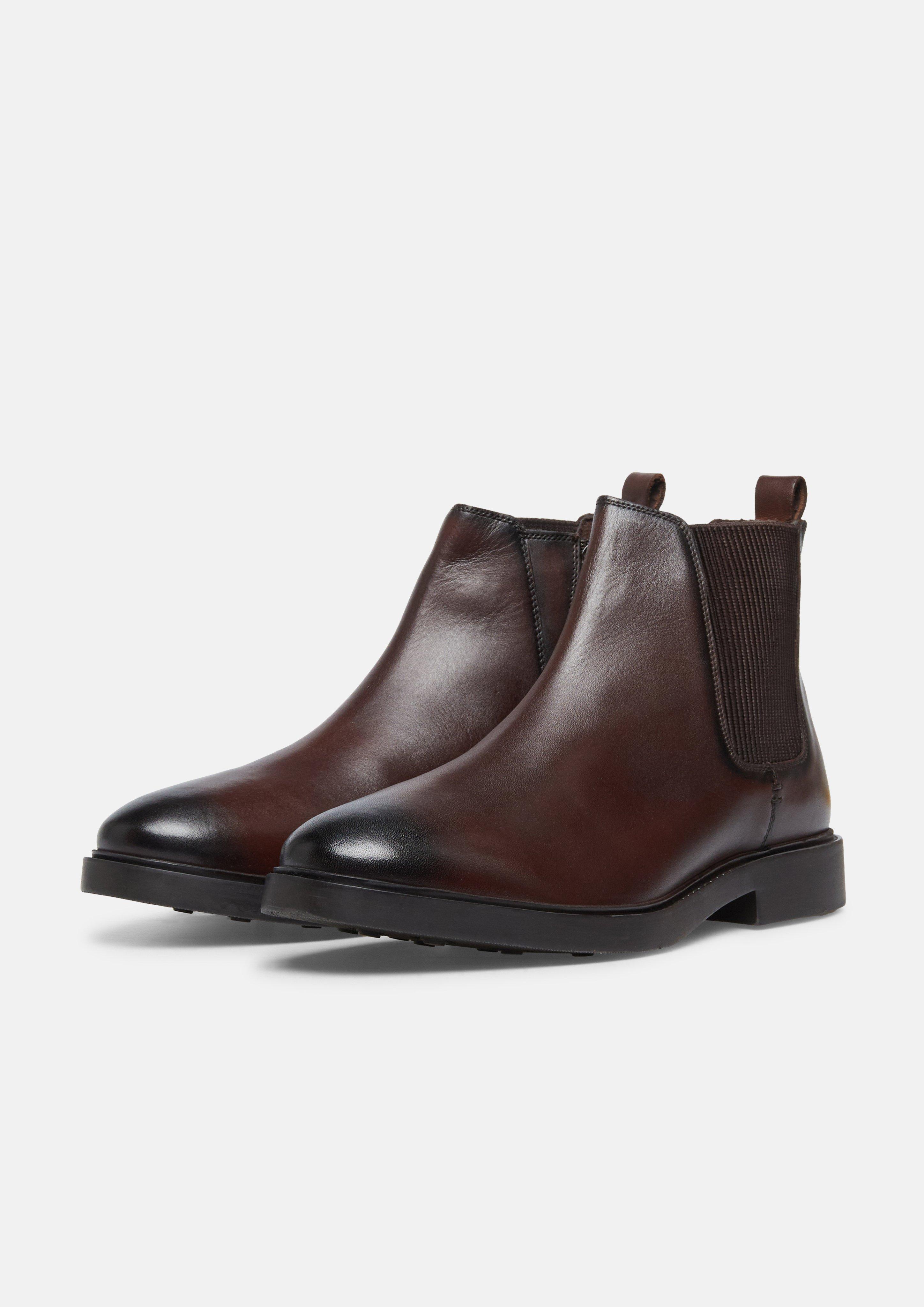 Hommes Bottines Chelsea en brun de s.Oliver BLACK LABEL
