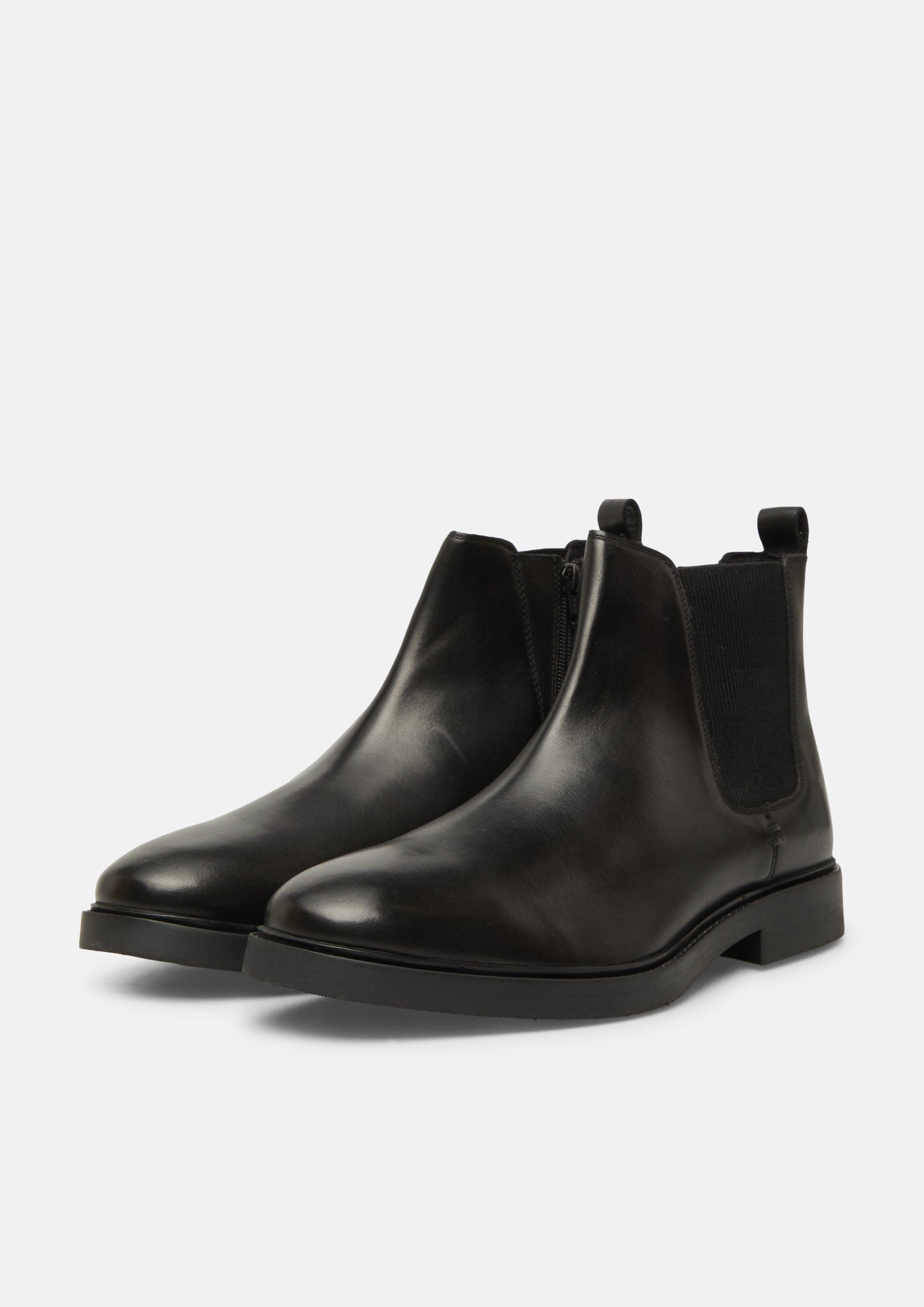 Hommes Bottines Chelsea en noir de s.Oliver BLACK LABEL