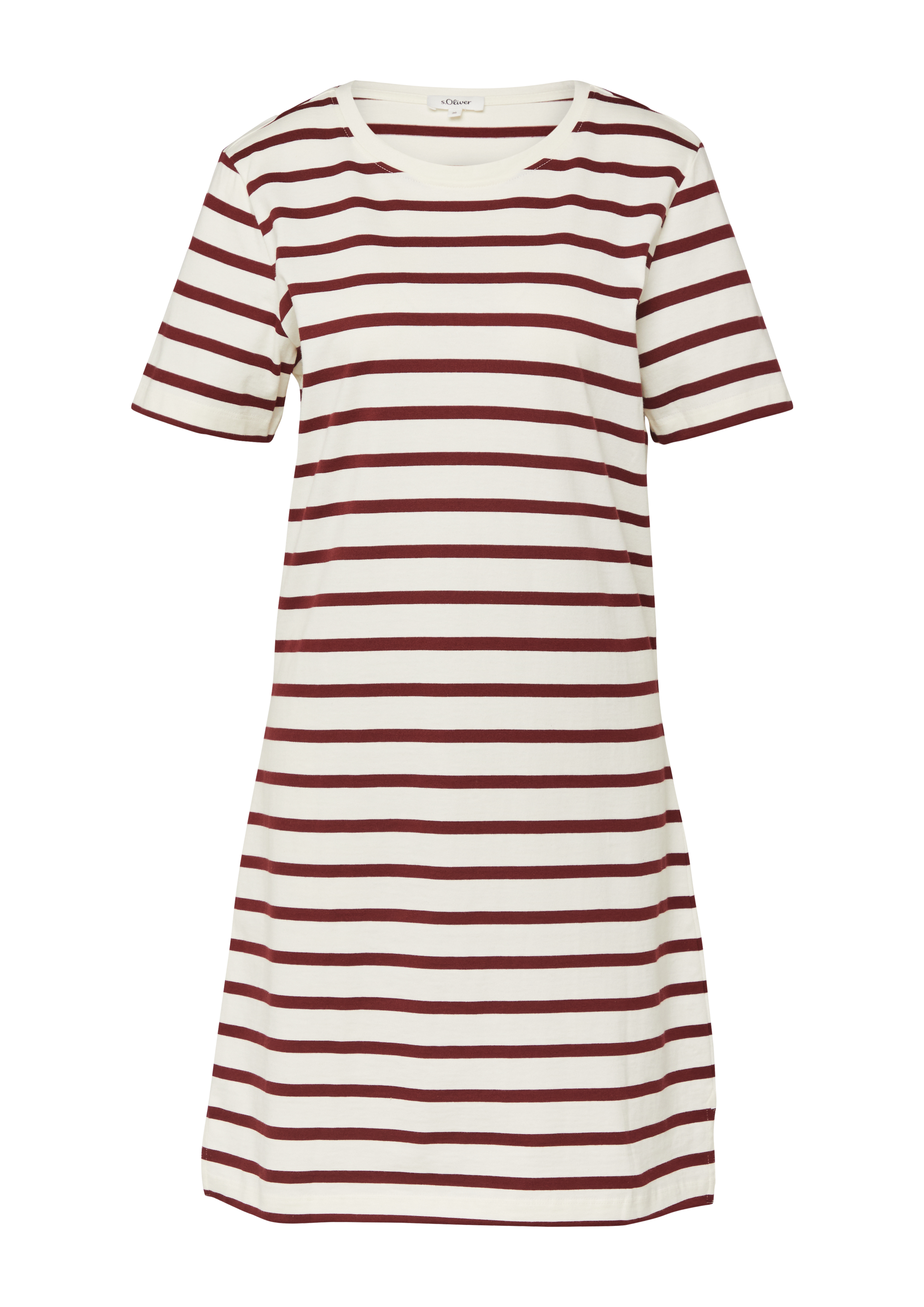 s.Oliver Jersey-Kleid Mit Seitlichen Schlitzen