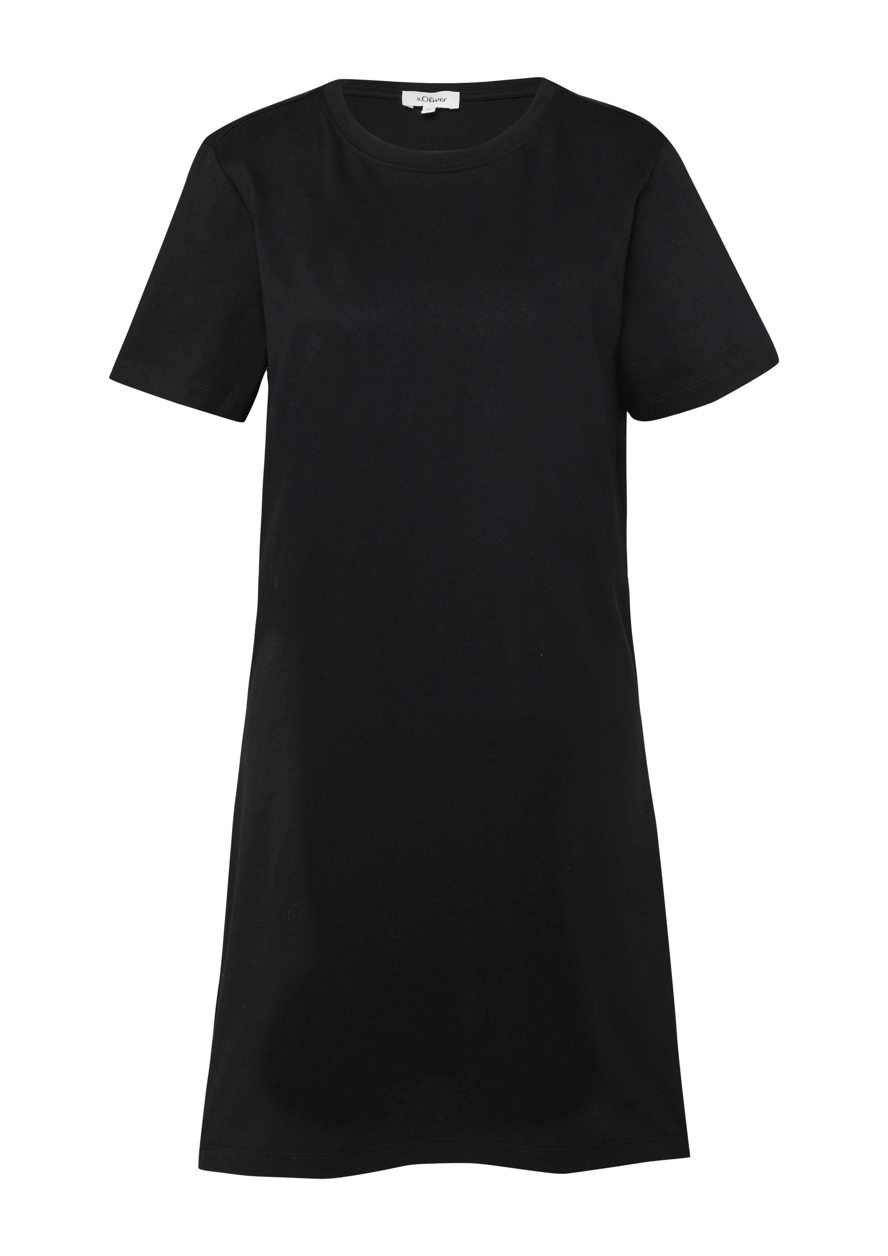 Jersey-Kleid mit seitlichen Schlitzen