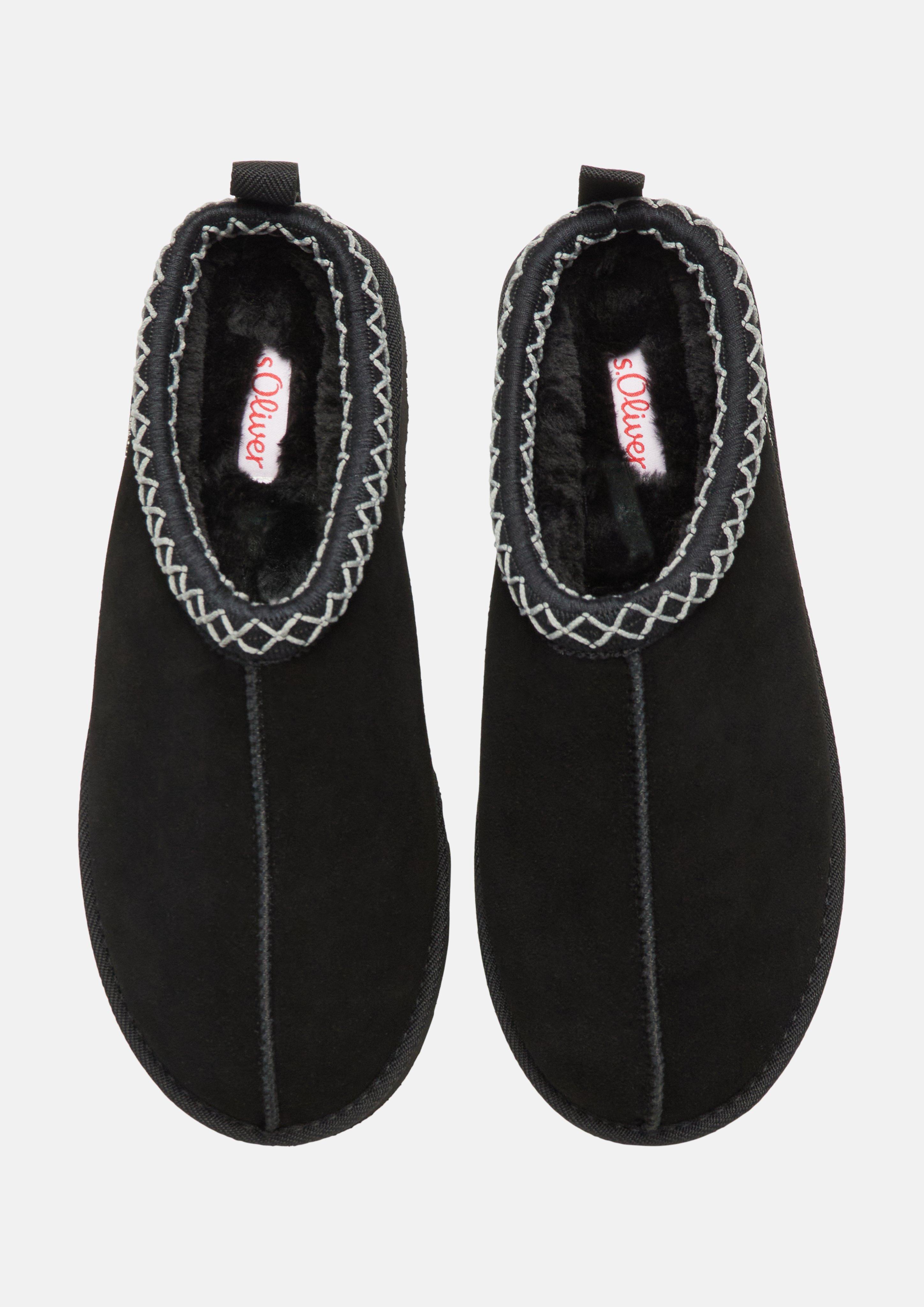 Women Mules in black by s.Oliver