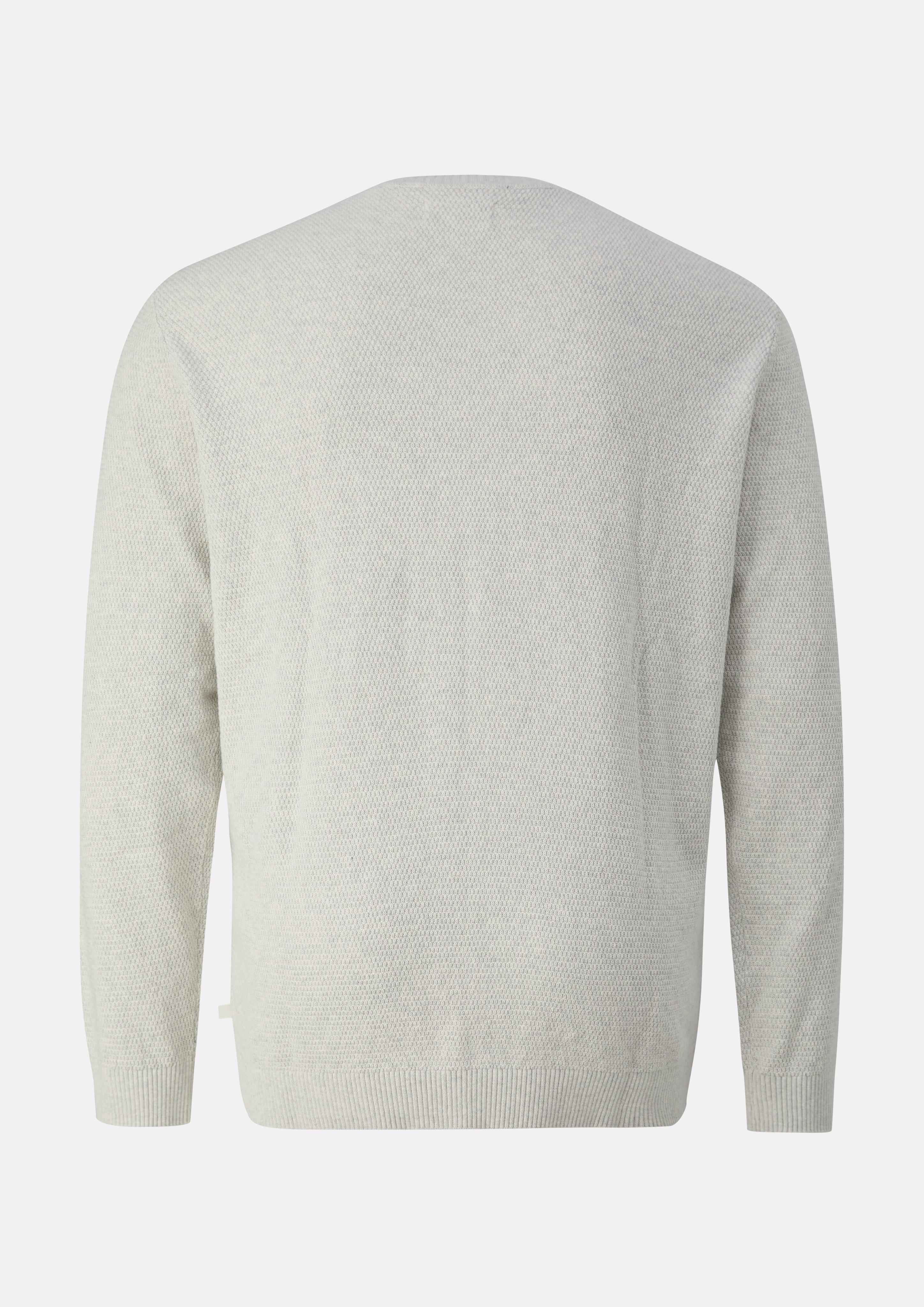Hommes Pull en tricot en crème de s.Oliver Men Big Sizes