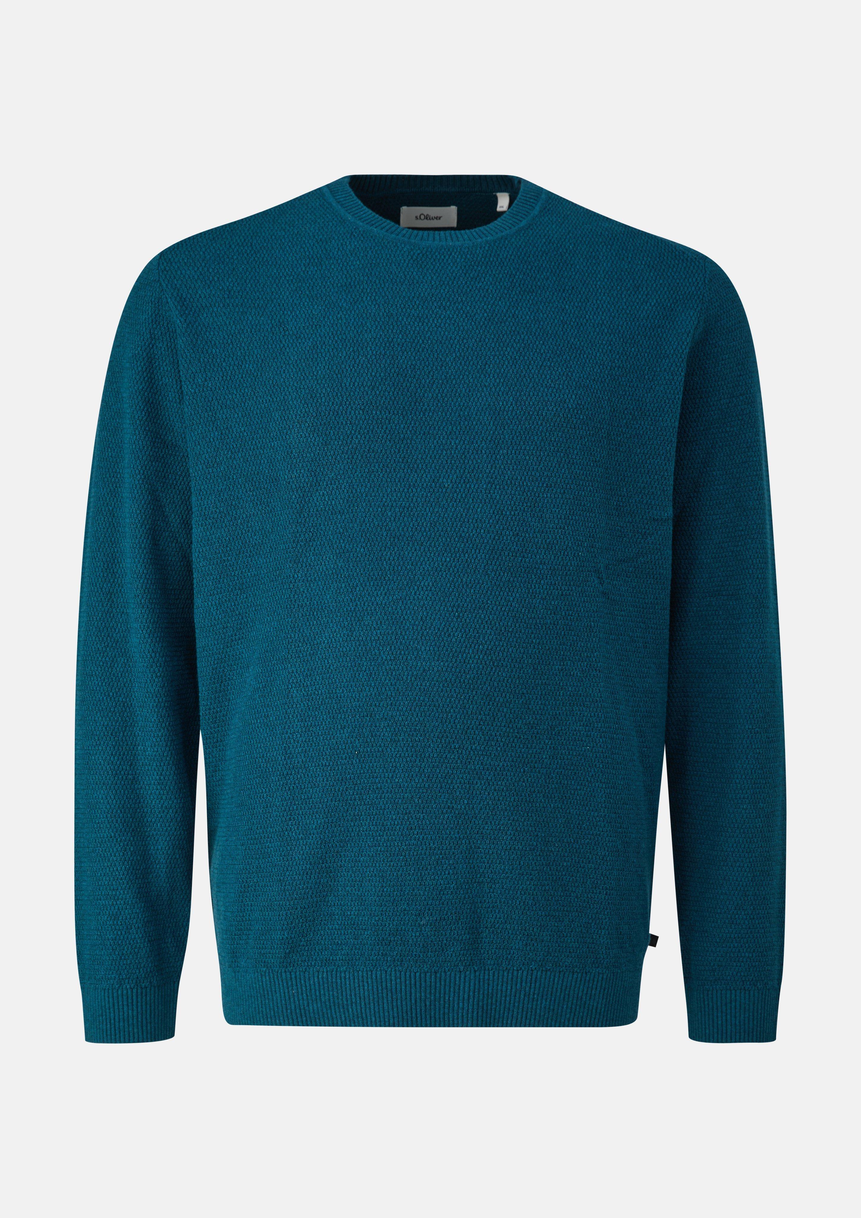 Pulovr v barvě tmavomodrá od s.Oliver Men Big Sizes