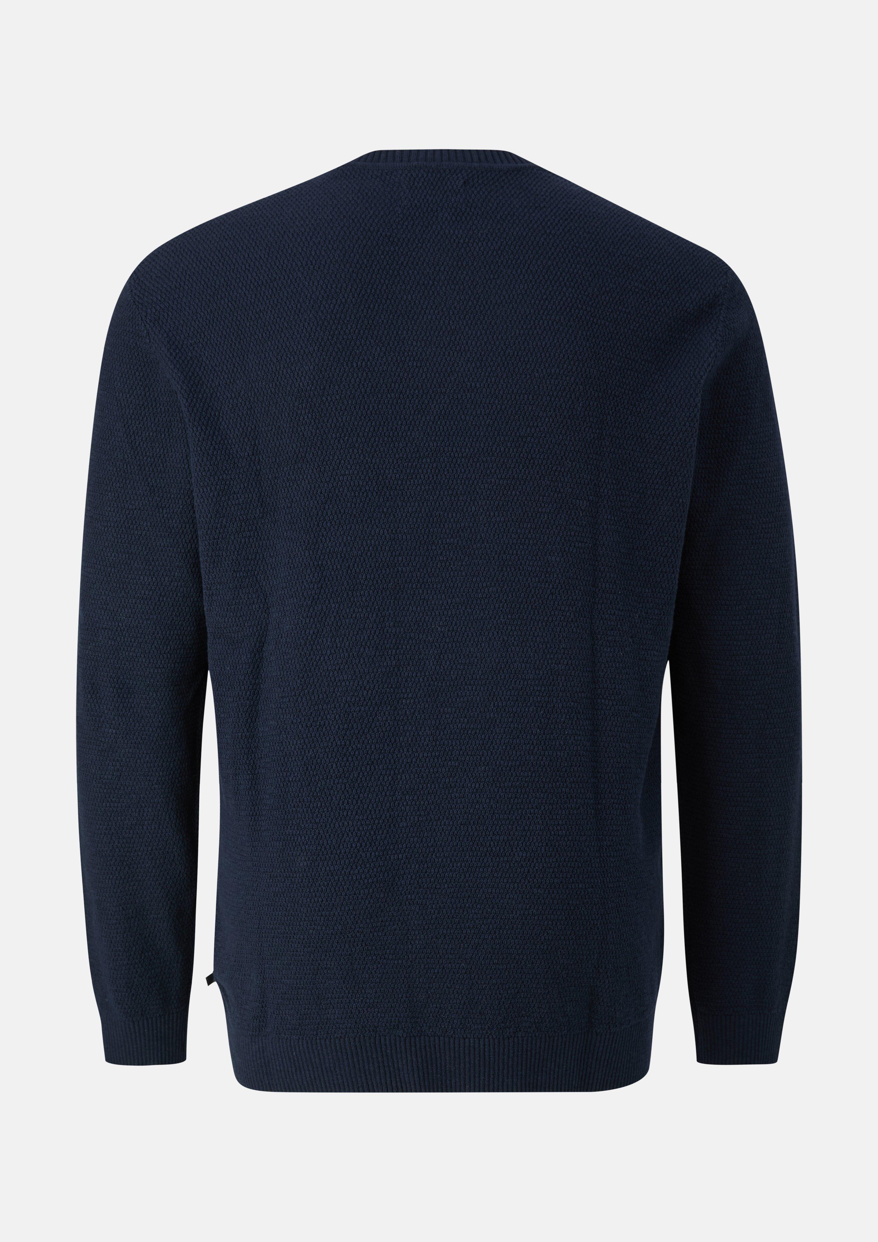 Hommes Pull en tricot en bleu de s.Oliver Men Big Sizes