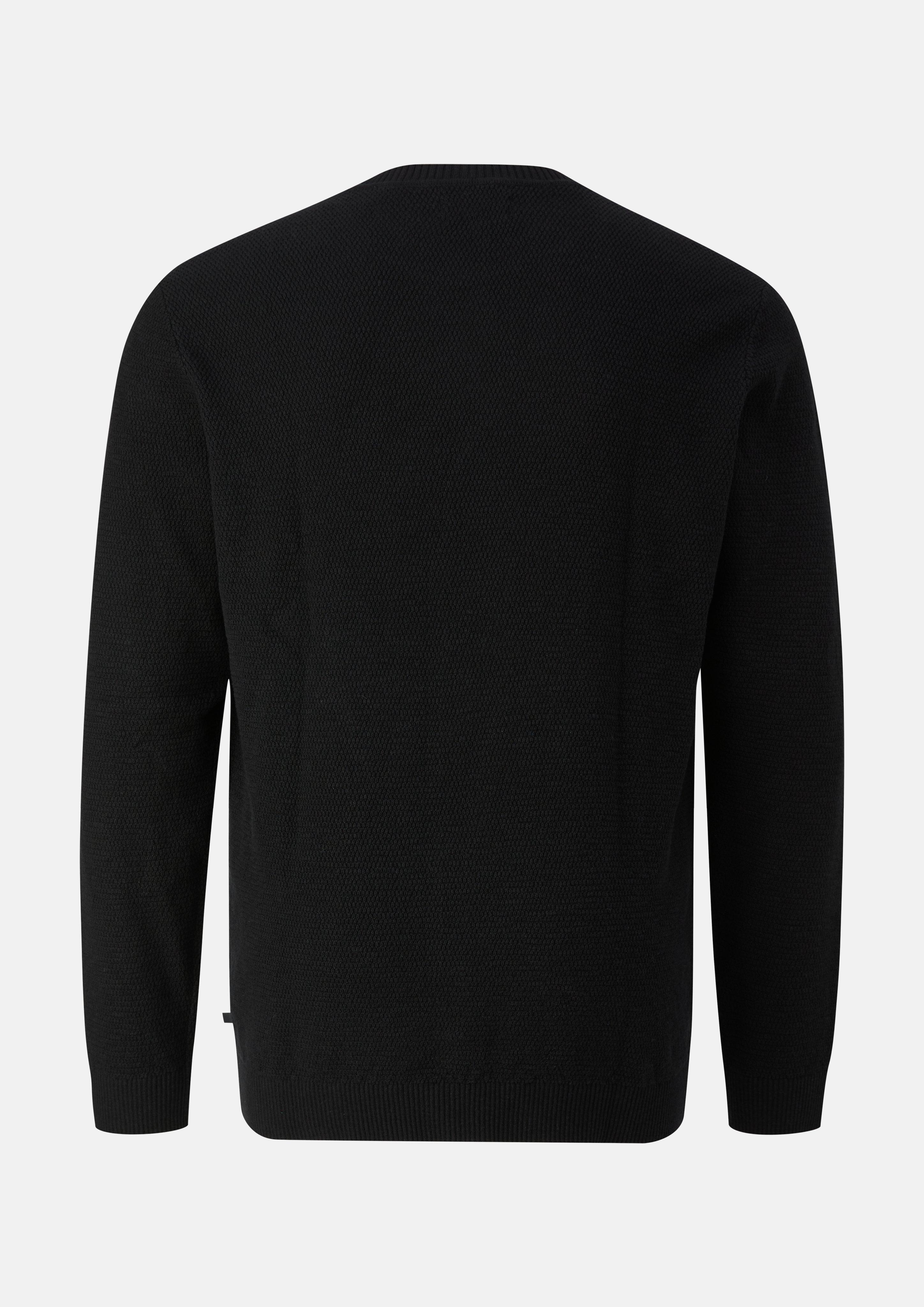 Moški Pulover v barvi črna od s.Oliver Men Big Sizes
