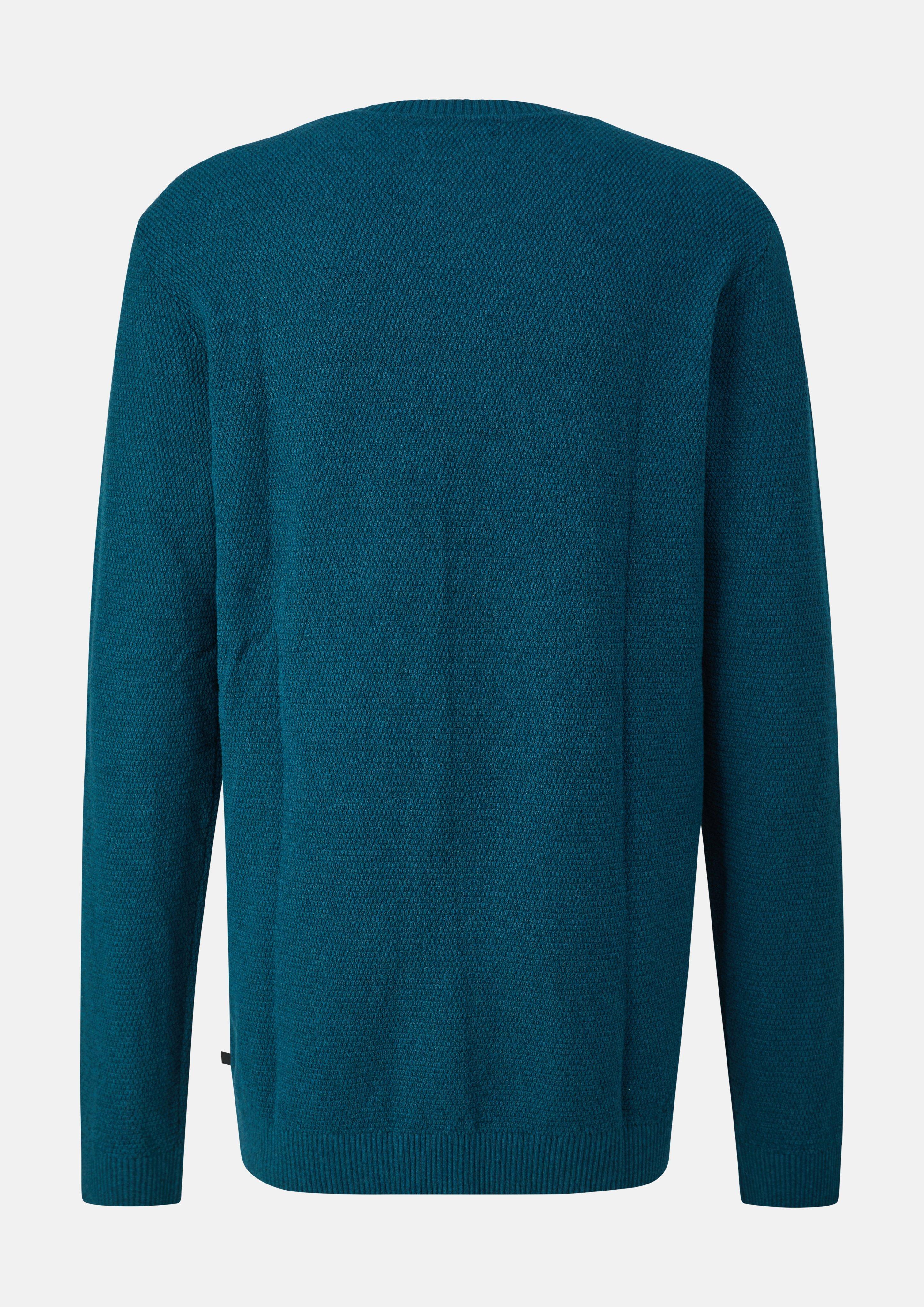 Hommes Pull en tricot en bleu de s.Oliver Men Tall Sizes
