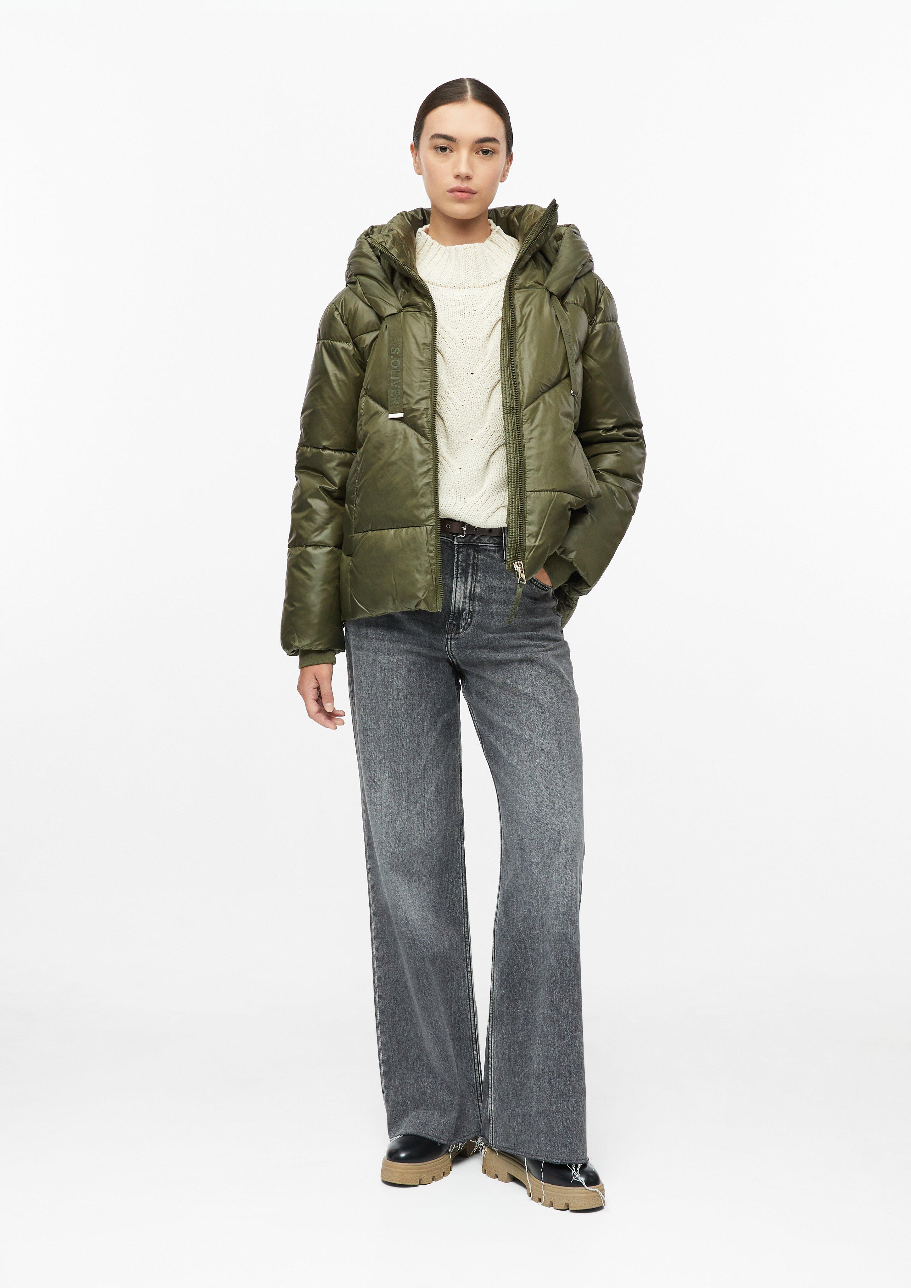 Women Outdoor jacket in olive by s.Oliver